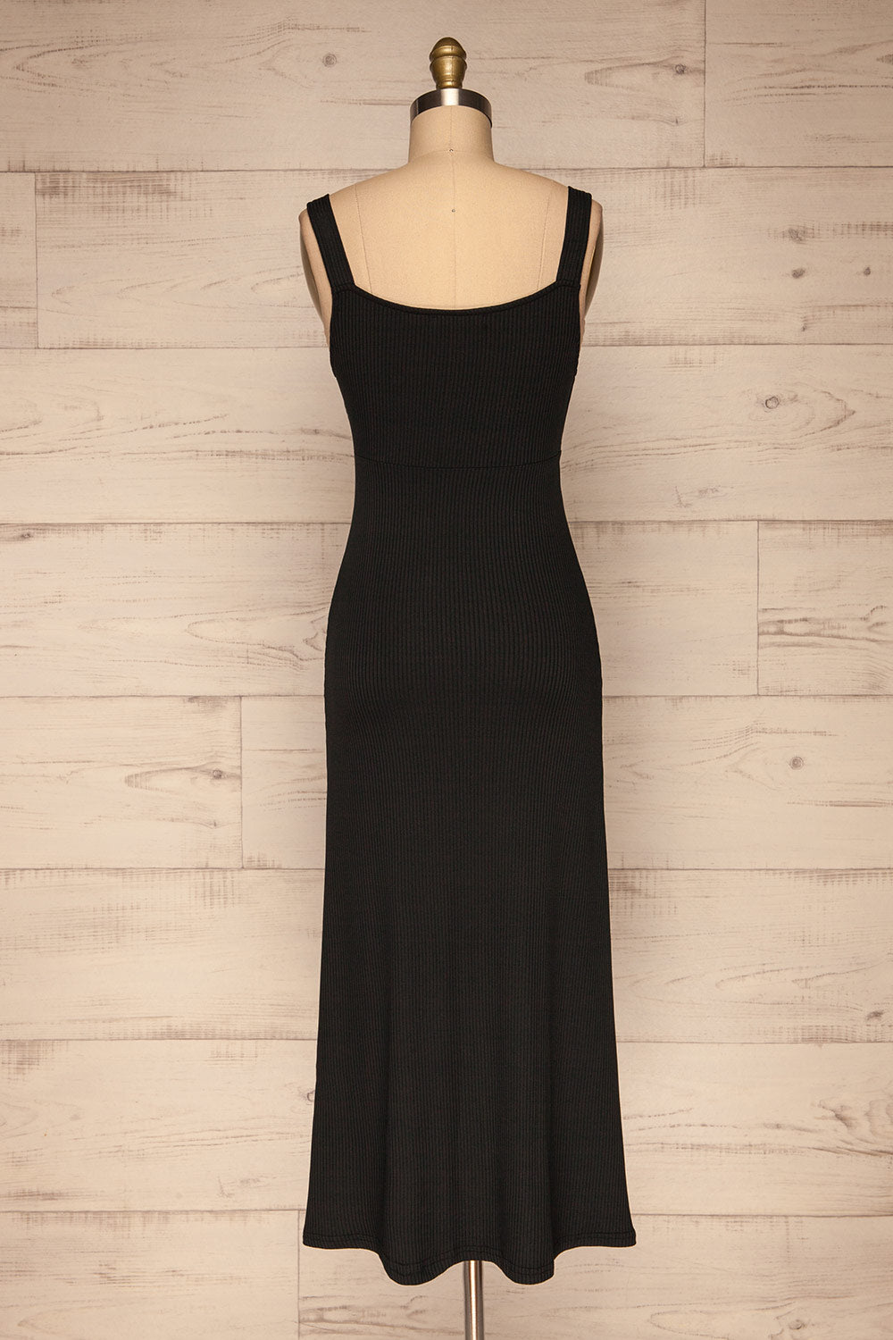 Sauville Black Party Dress | Robe Noire | La Petite Garçonne back view