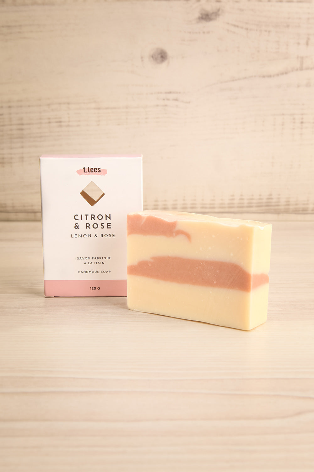 Savon Citron et Rose Perfumed Soap | La Petite Garçonne set