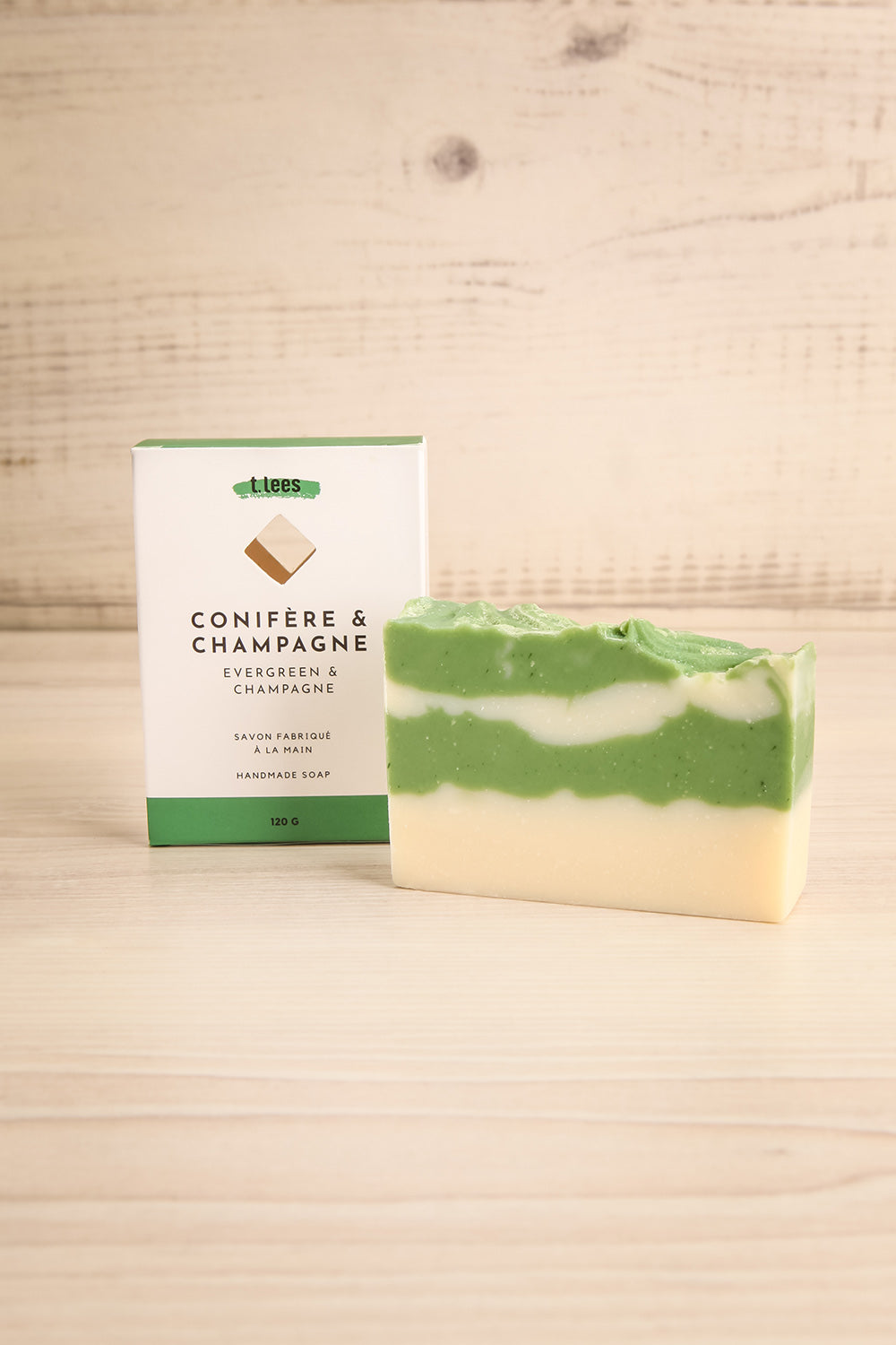 Savon Conifere et Champagne Perfumed Soap | La petite garçonne set