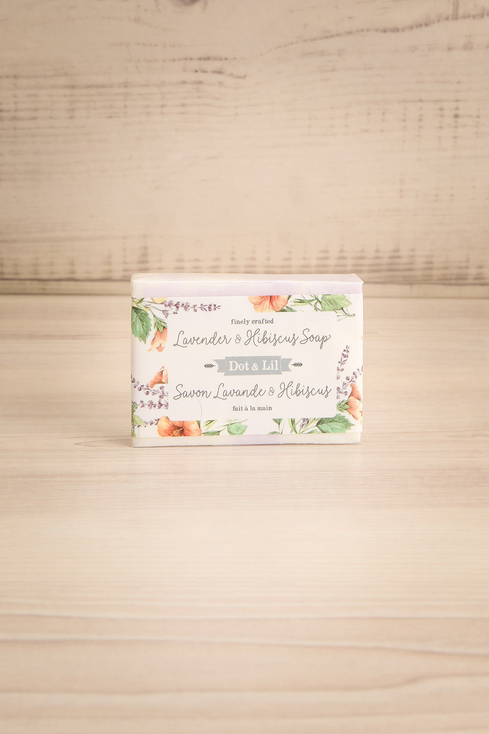Savon Lavande et Hibiscus Lavender Hibiscus Soap | La petite garçonne logo
