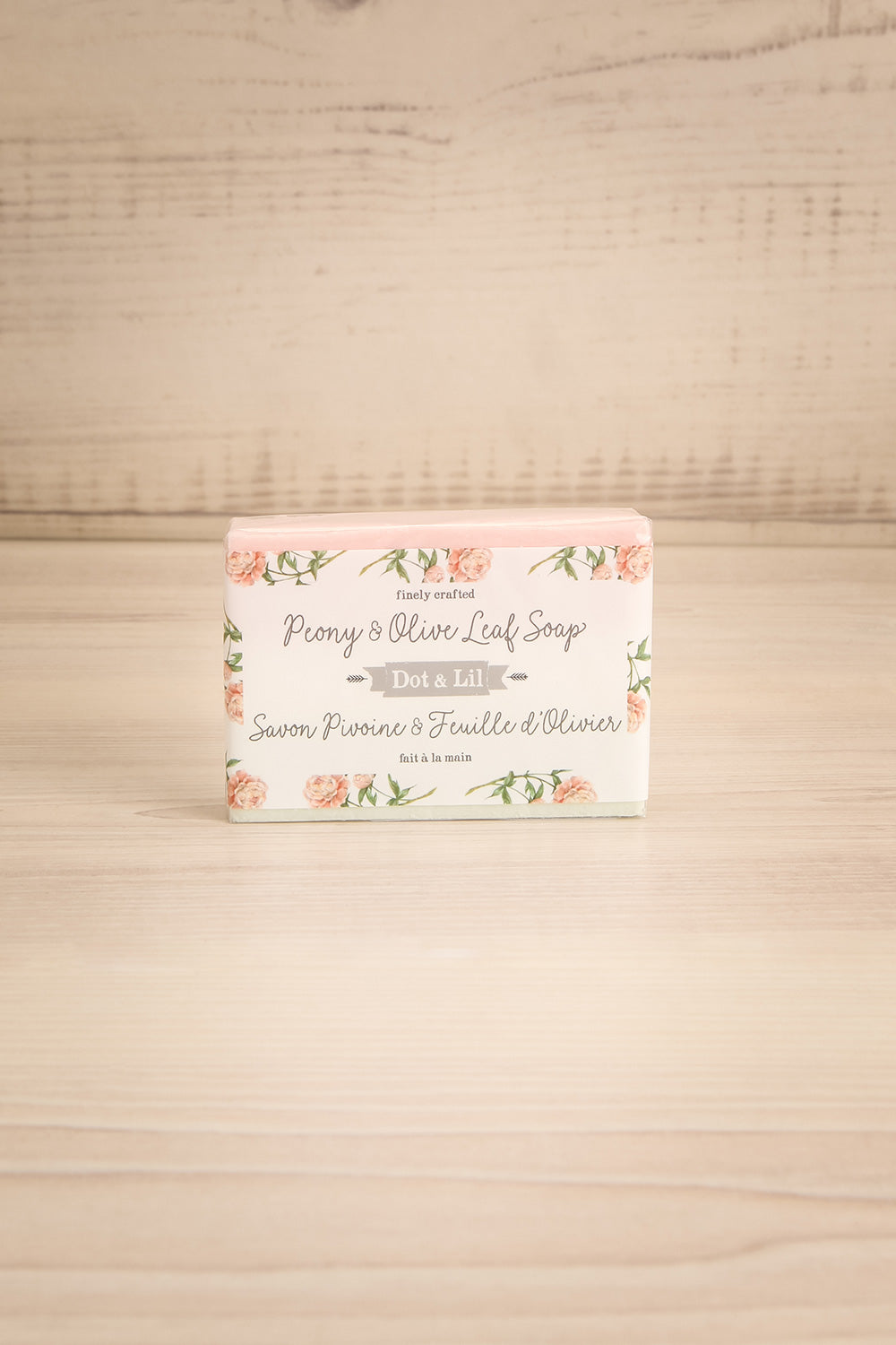 Savon Pivoine et Feuille d'Olivier Peony Olive Leaf Soap | La petite g… logo