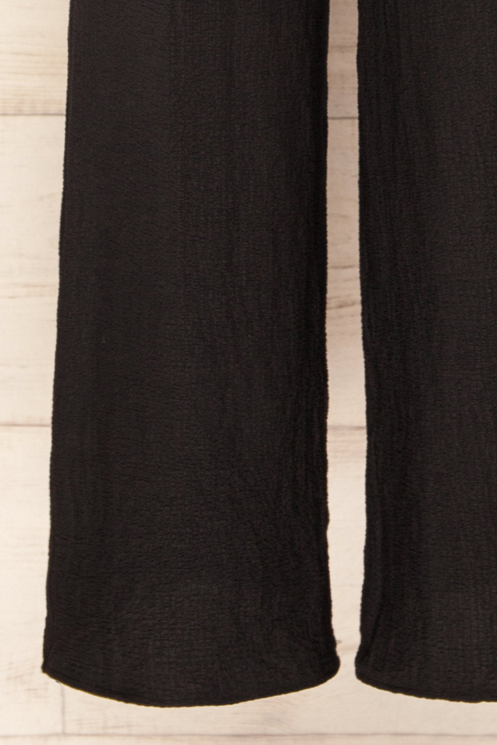 Set Allyf Black Crop Top And Pants Set | La Petite Garçonne bottom