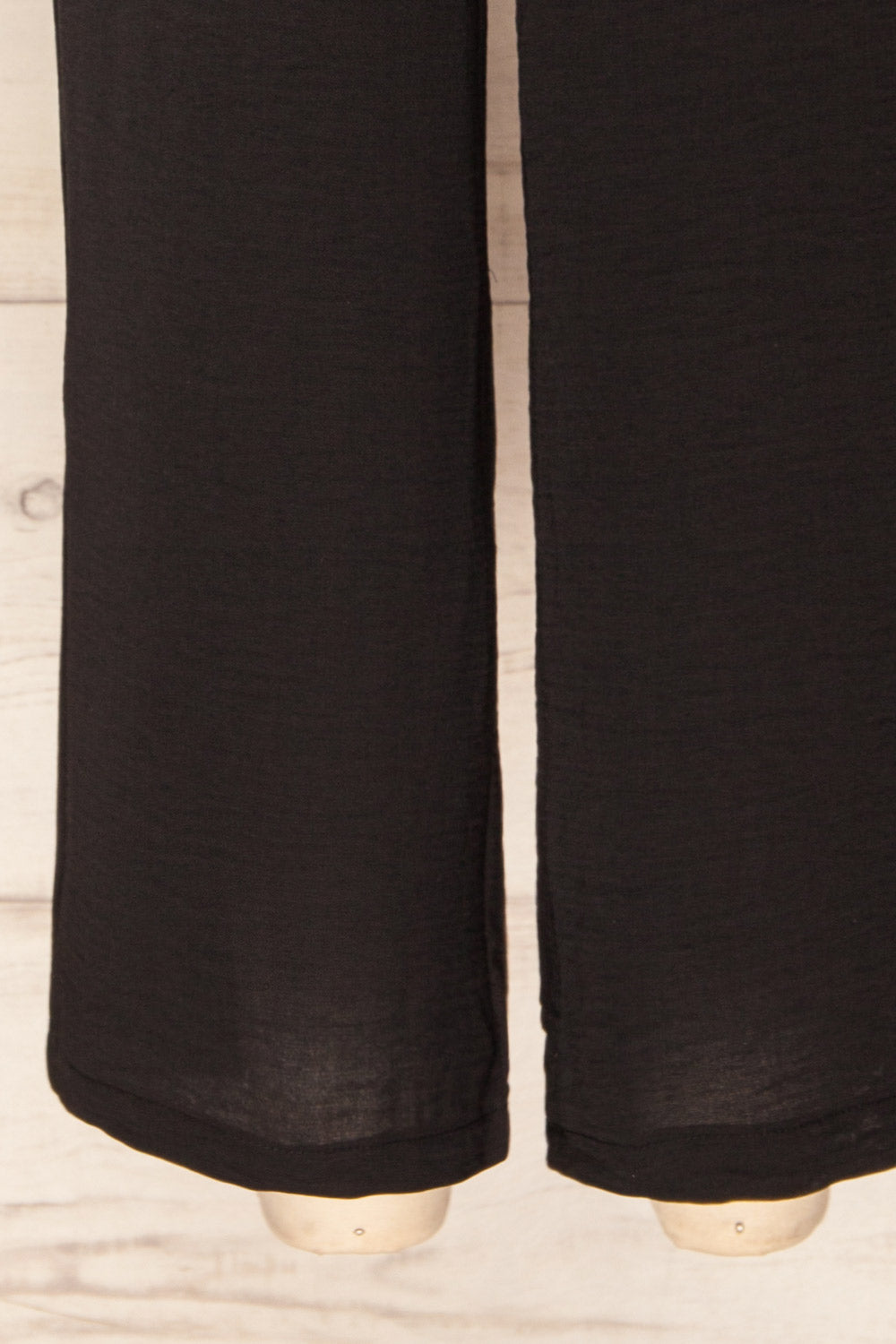 Set Iasi Black Crop Top & Pants Set | La petite garçonne bottom