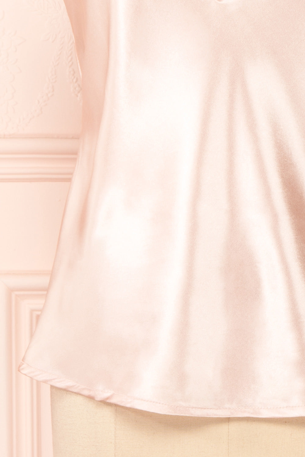 Set Loukoum Satin Cami & Shorts | Boutique 1861 details