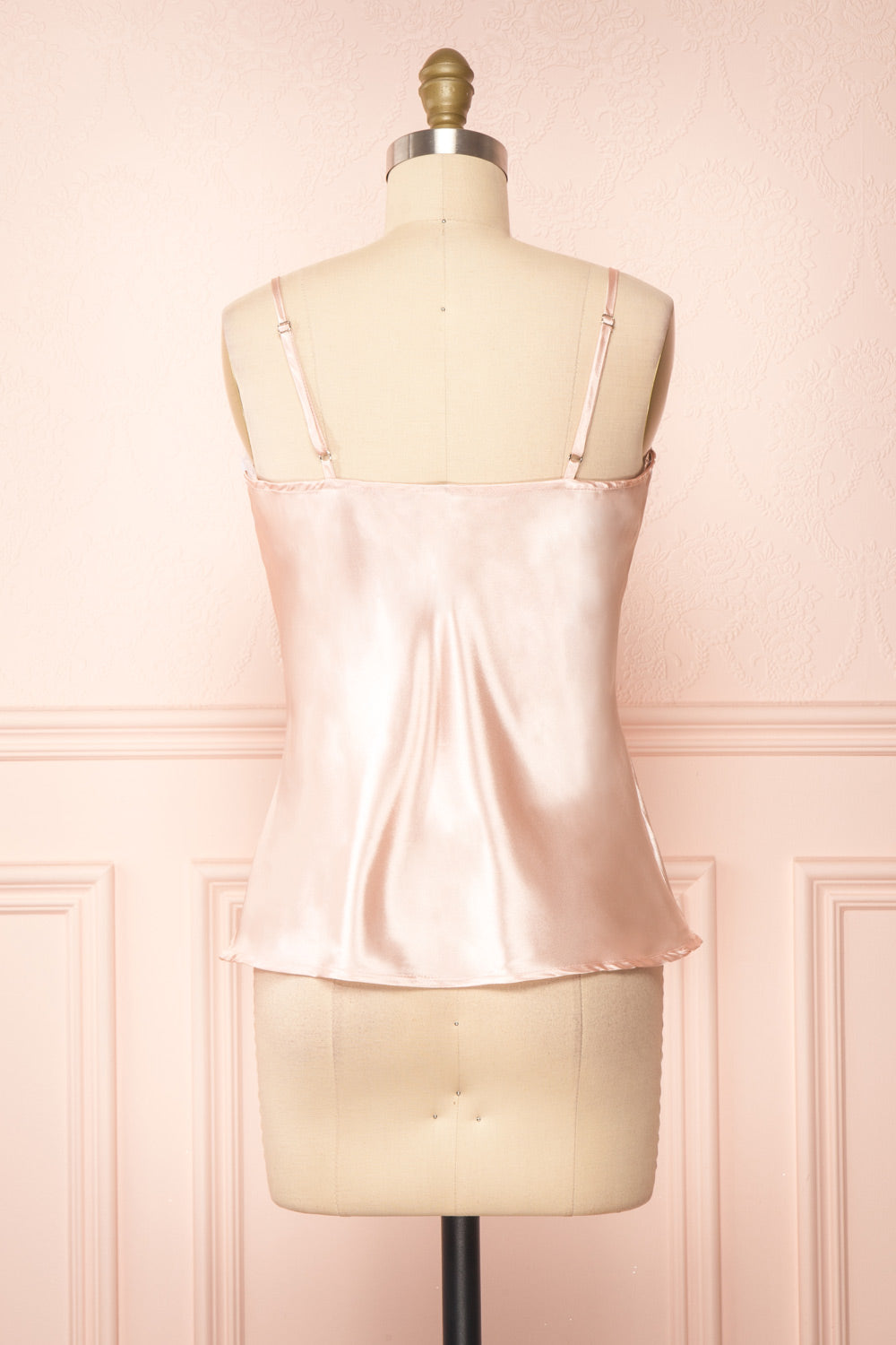 Set Loukoum Satin Cami & Shorts | Boutique 1861 back top