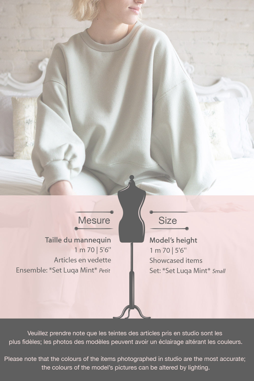 Set Luqa Brown Sweater & Joggers | La petite garçonne fiche