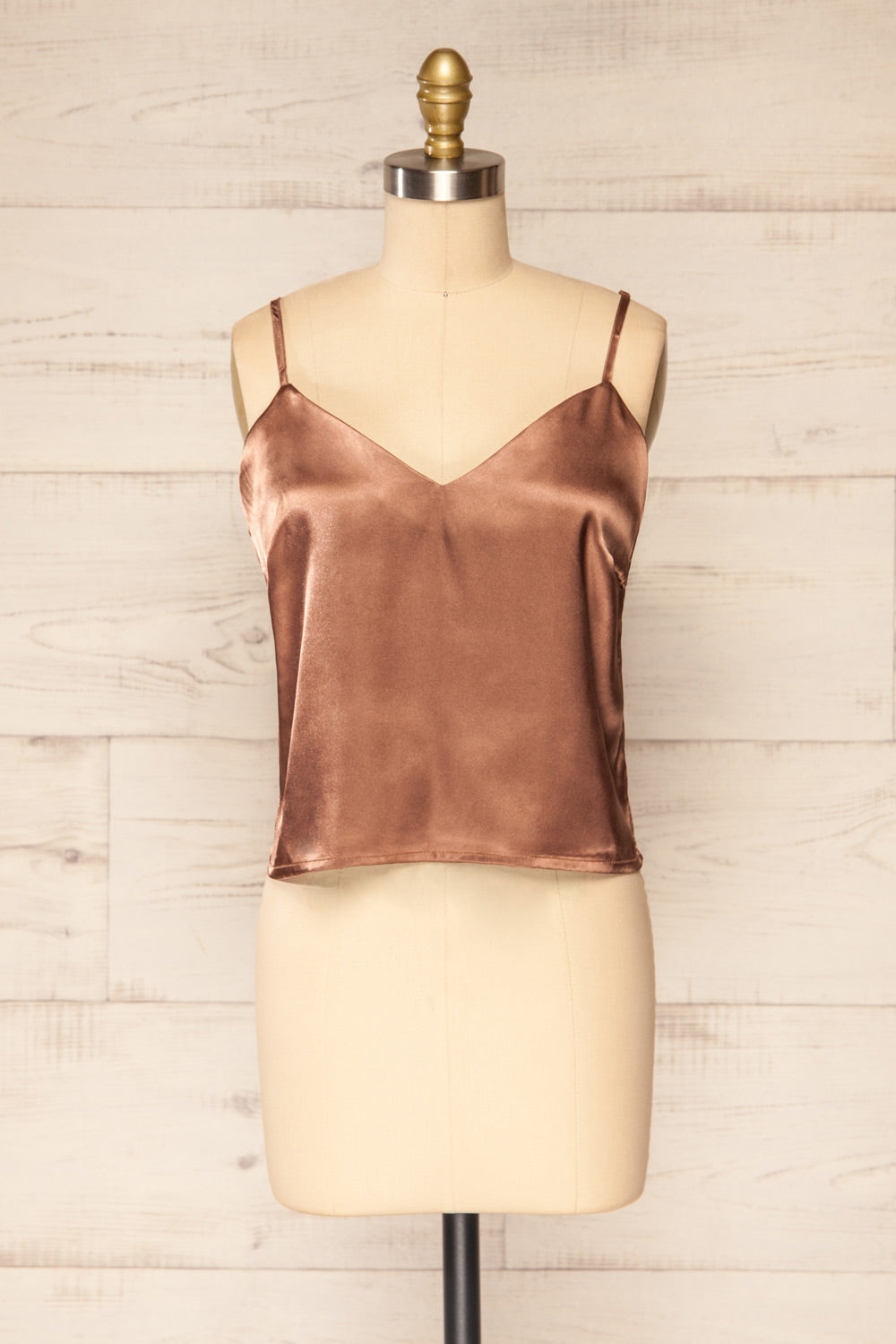 Set Prigatef Satin Cami & Pants | La petite garçonne front top