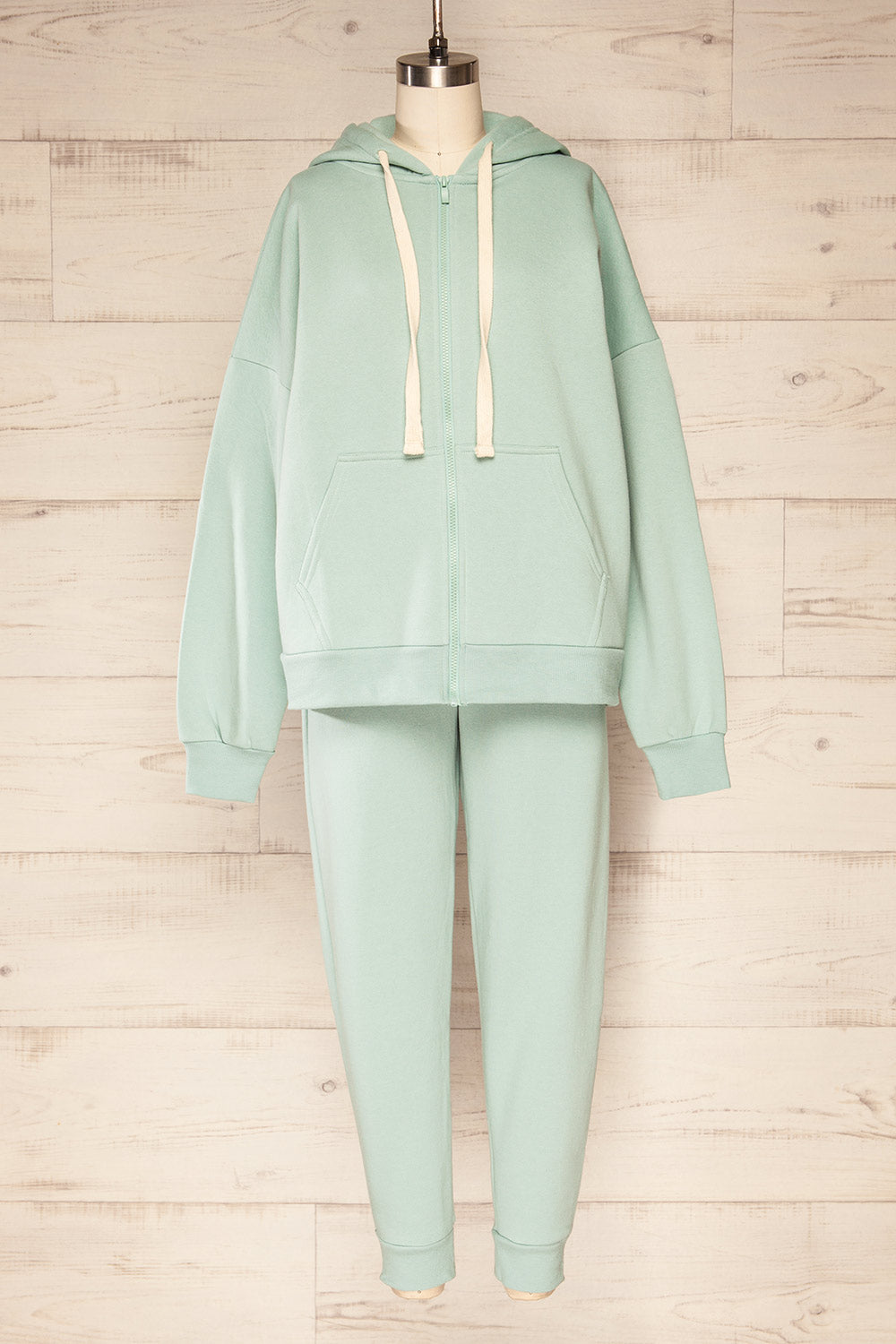 Set Toby Mint Vest and Joggers | La petite garçonne set