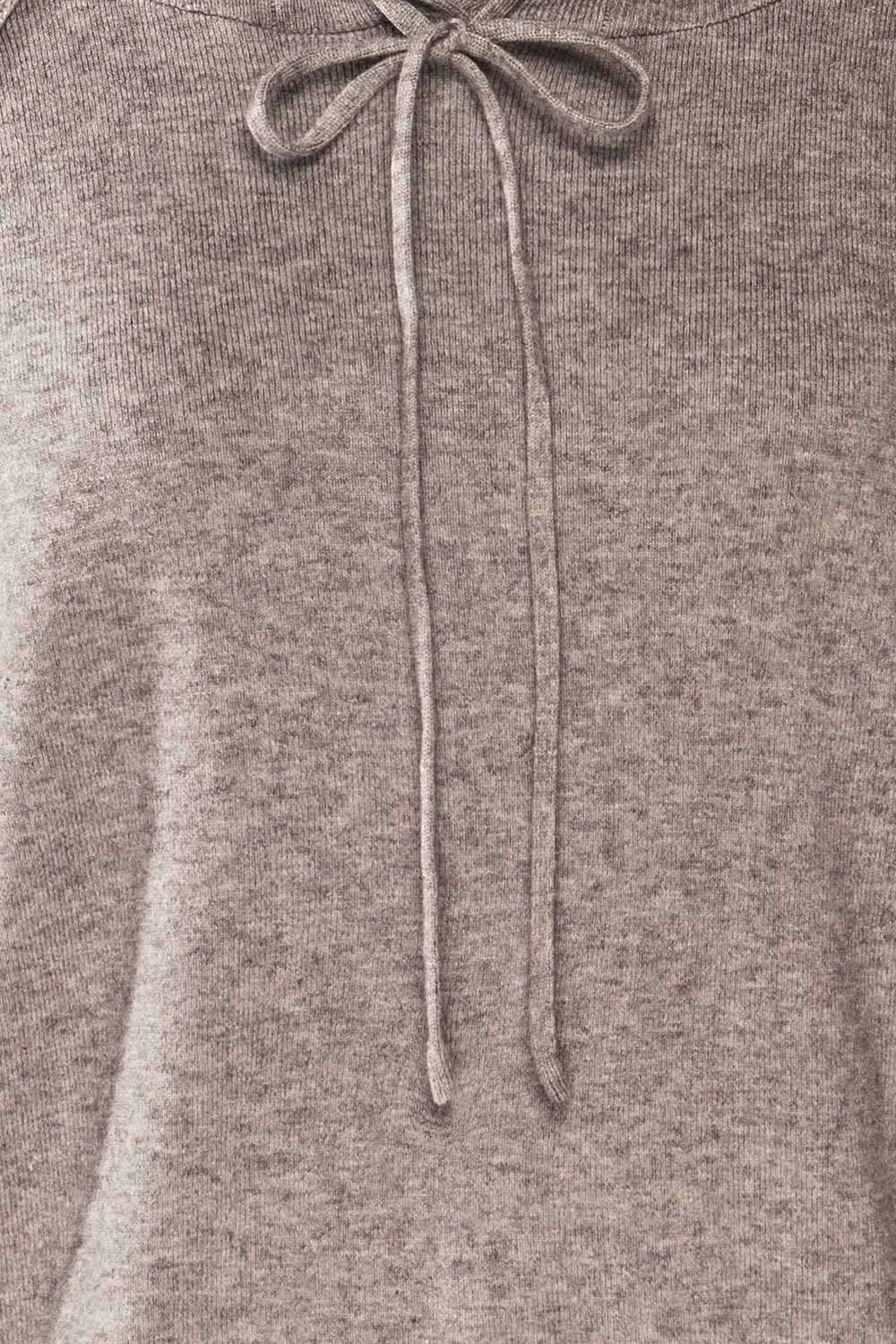 Kaunas Grey Cozy Lounge Set | La petite garçonne fabric