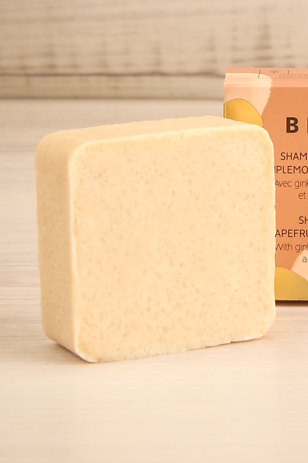 Shampoo Bar Grapefruit and Eucalyptus close-up