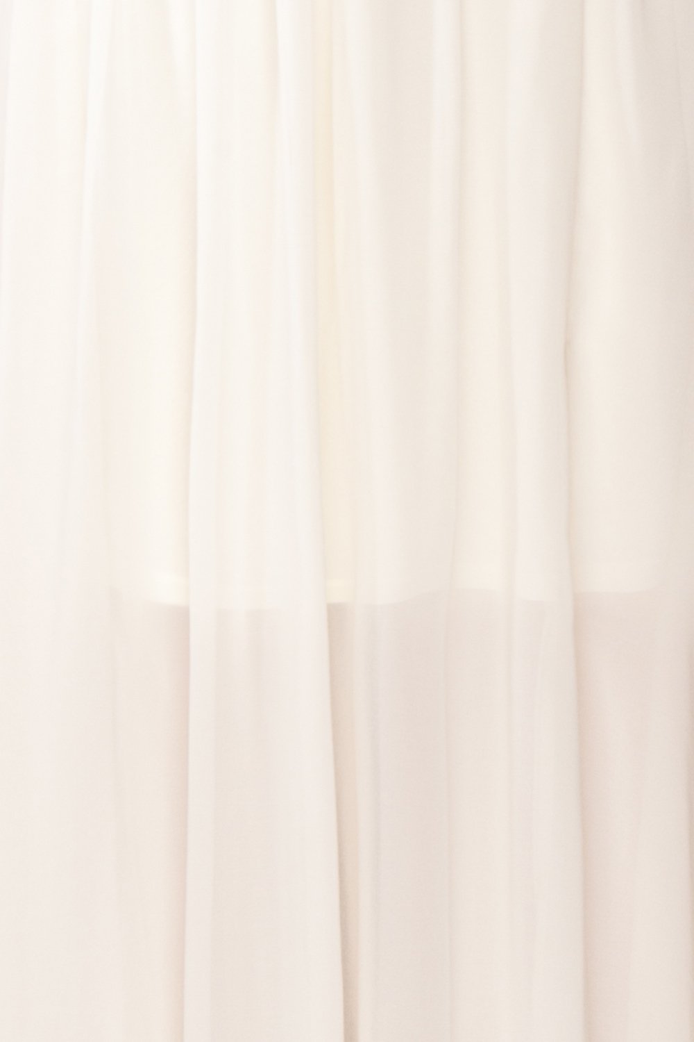 Shio Ivory | Long Chiffon Dress