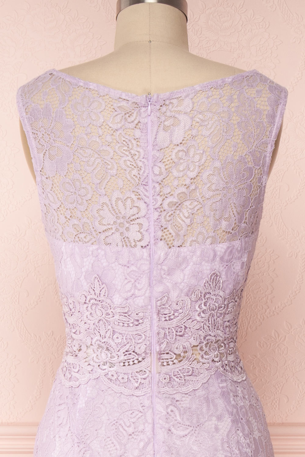 Shizko Lilac | Lace Mermaid Gown