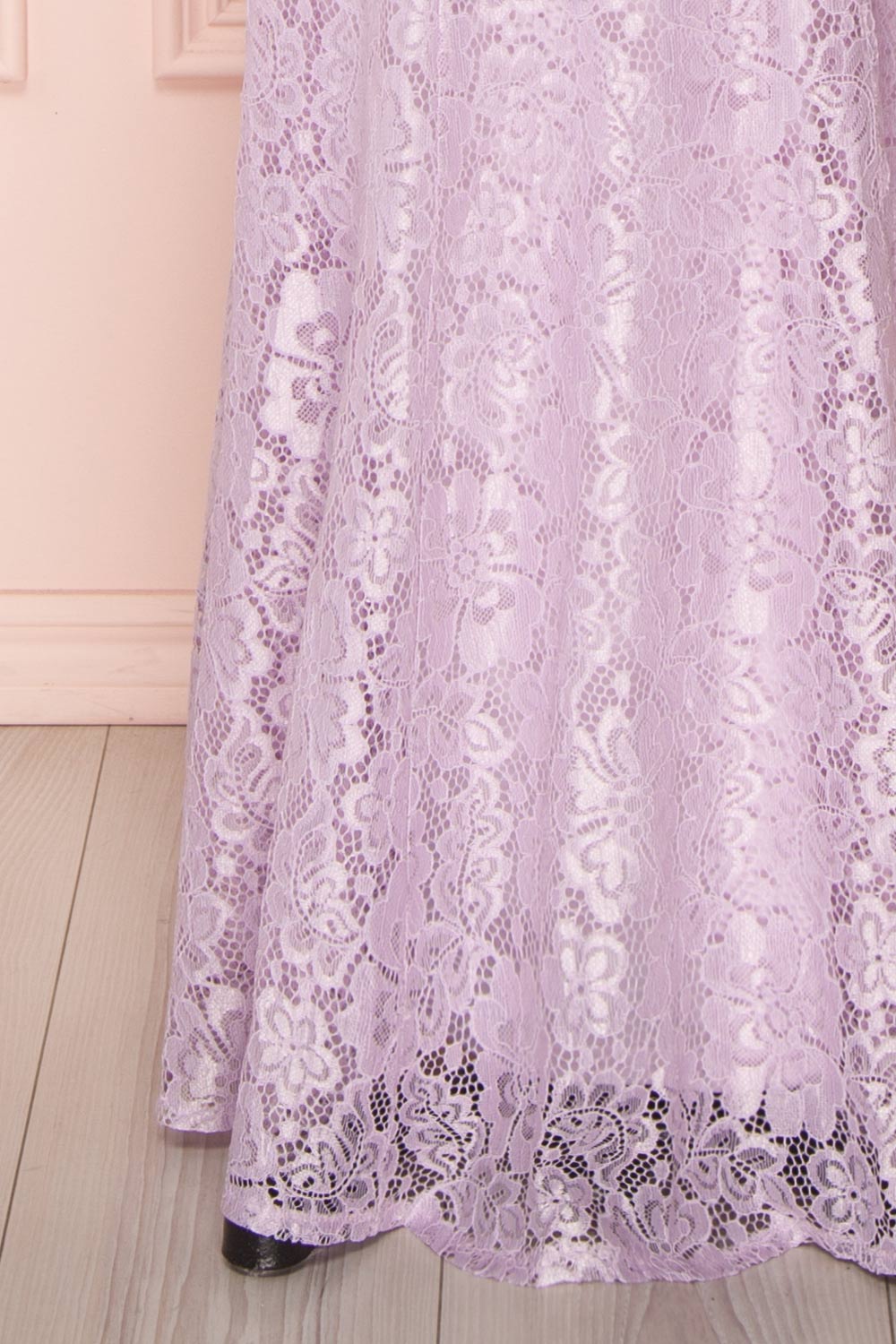 Shizko Lilac | Lace Mermaid Gown