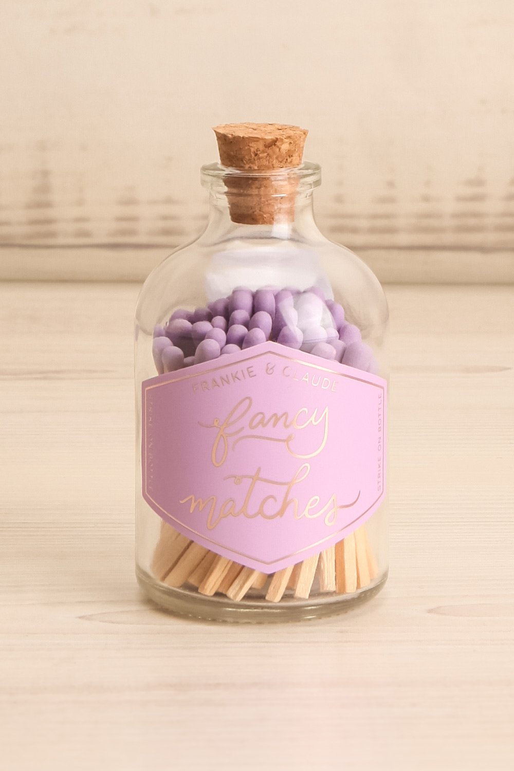 Small Fancy Matches Lilac | La Petite Garçonne Chpt. 2 close-up