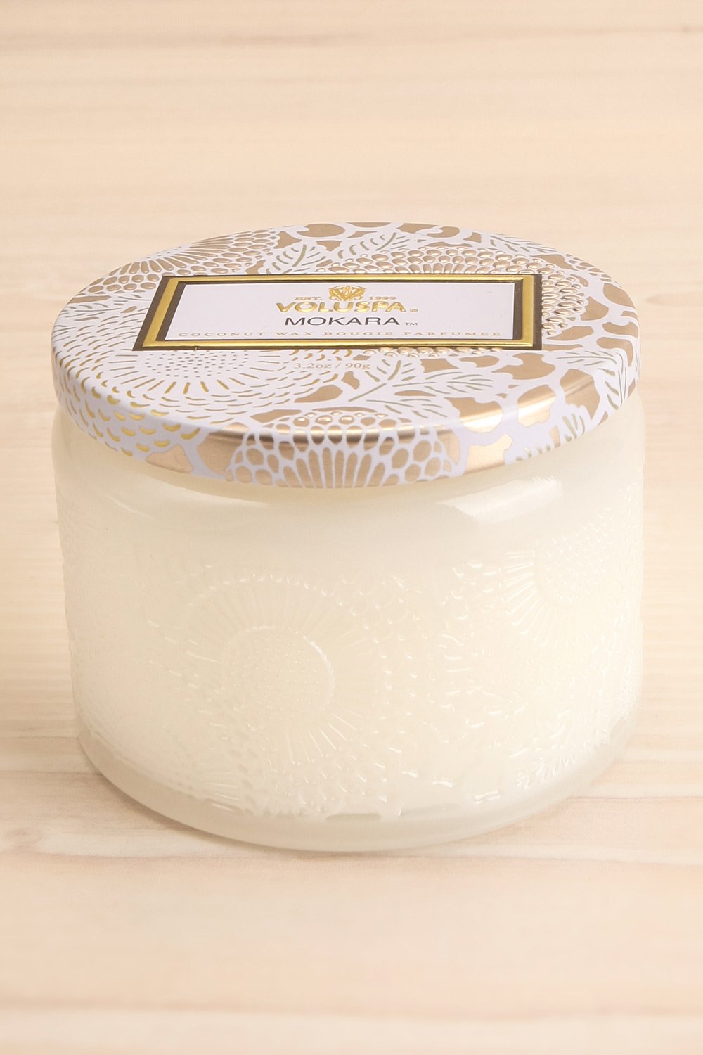 Small Jar Candle Mokara | Voluspa | La petite garçonne close-up