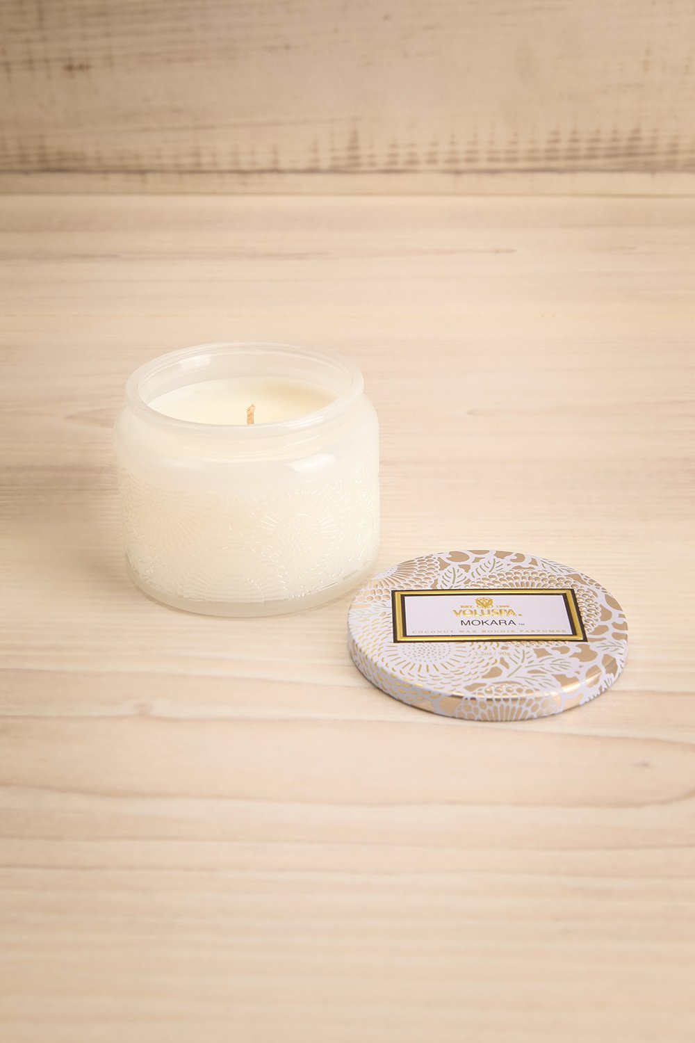 Small Jar Candle Mokara | Voluspa | La petite garçonne open