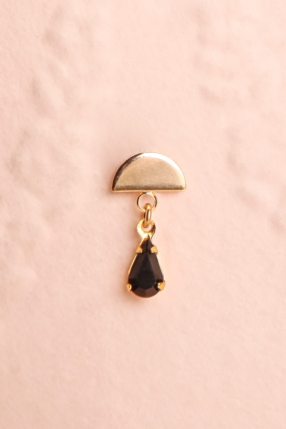 Sophia Hayden Black Pendant Earrings | Boutique 1861 close-up