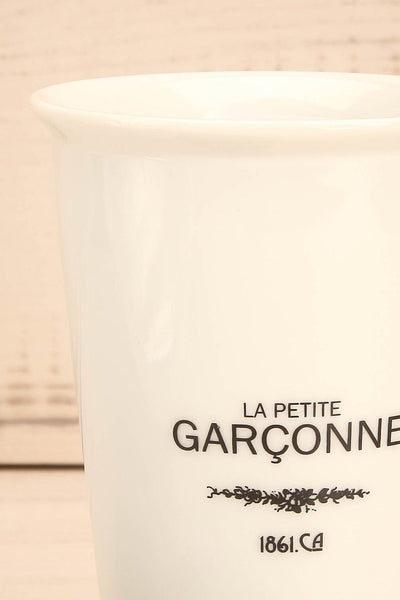 Tasse blanche LPG - White porcelain coffee mug 9