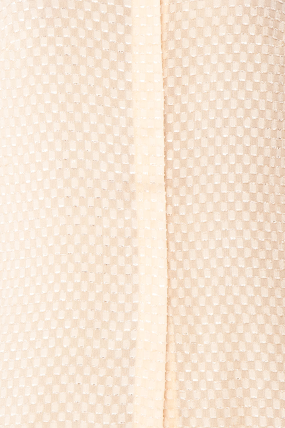 Tayce Pink Beige Shirt with Stand Collar and Plumetis | Boutique 1861 fabric detail