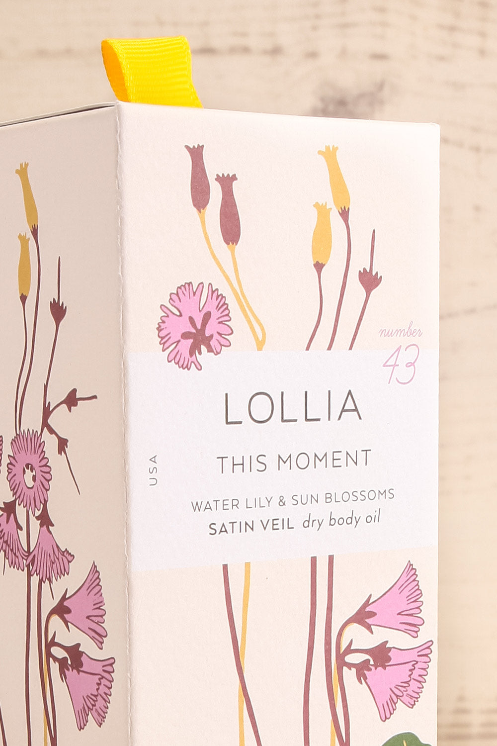 This Moment Dry Body Oil | La Petite Garçonne Chpt. 2 packaging close-up