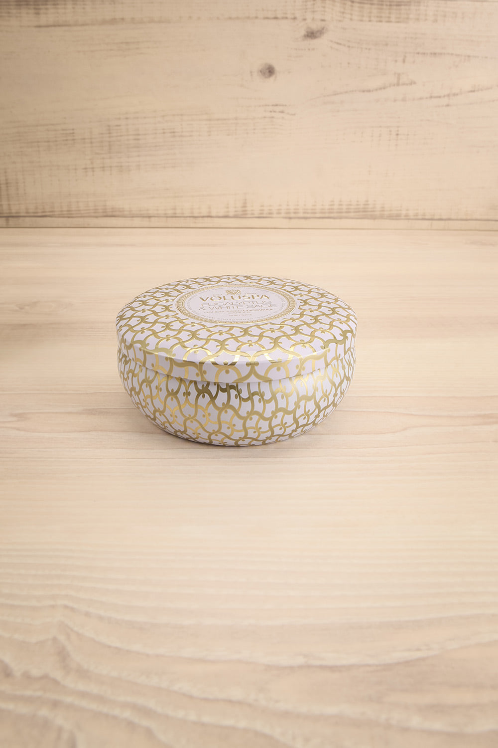 Eucalyptus & White Sage Tin Bowl Candle | Maison garçonne