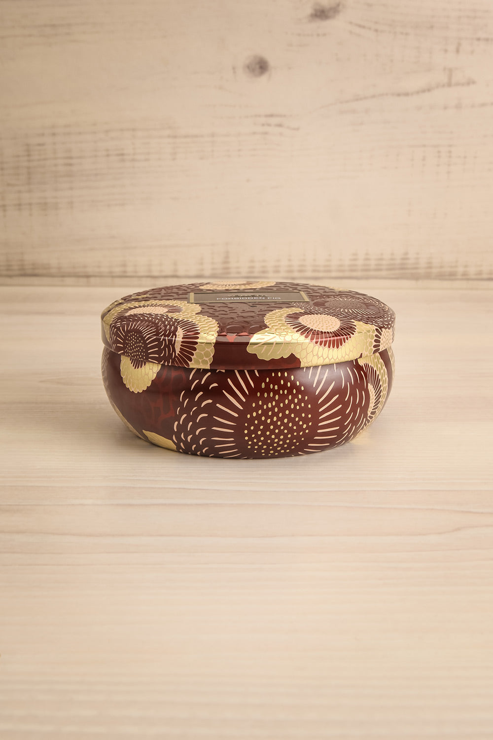 Tin Bowl Candle Forbidden Fig | Voluspa | La petite garçonne