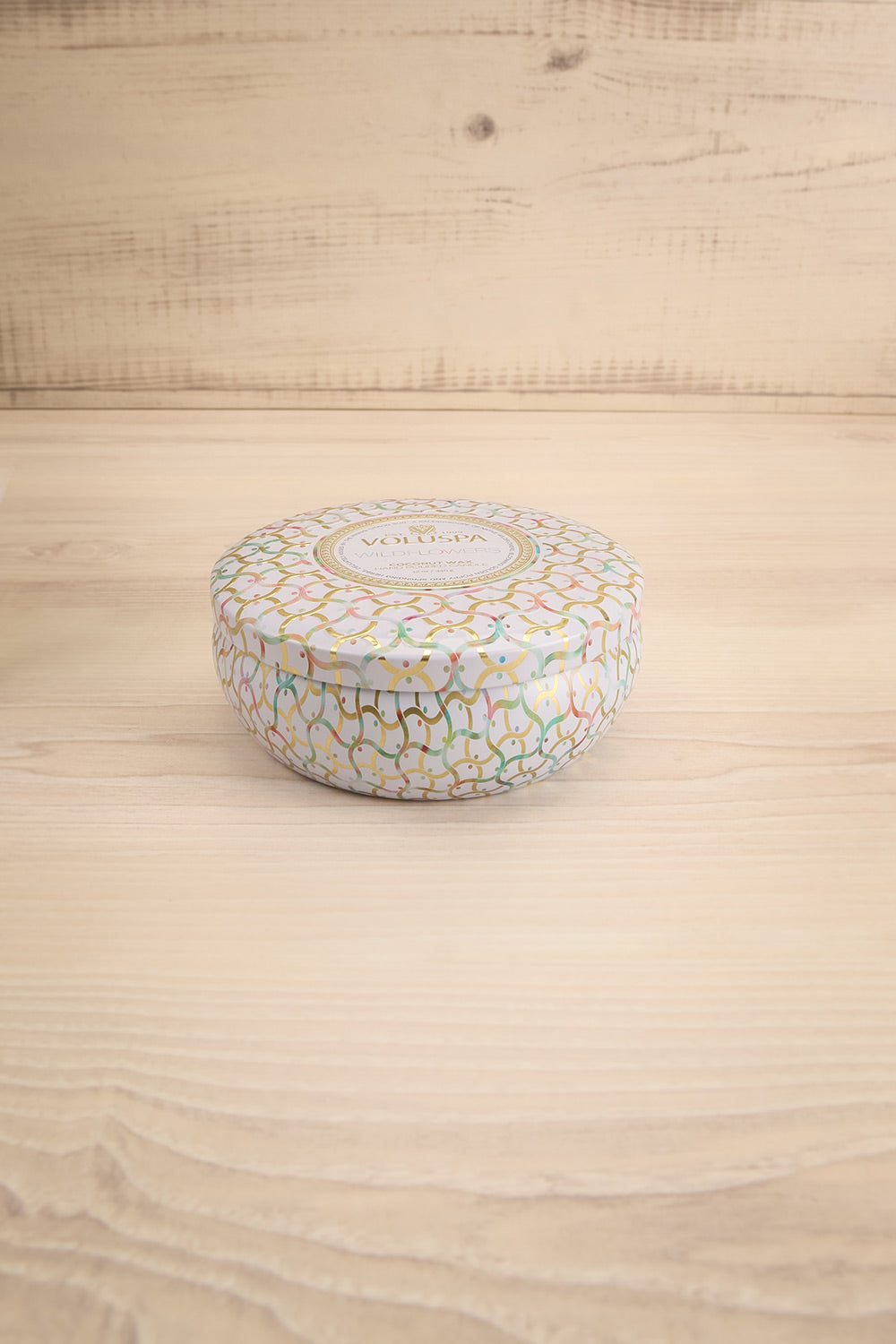 Wildflowers Tin Bowl Candle | Maison garçonne