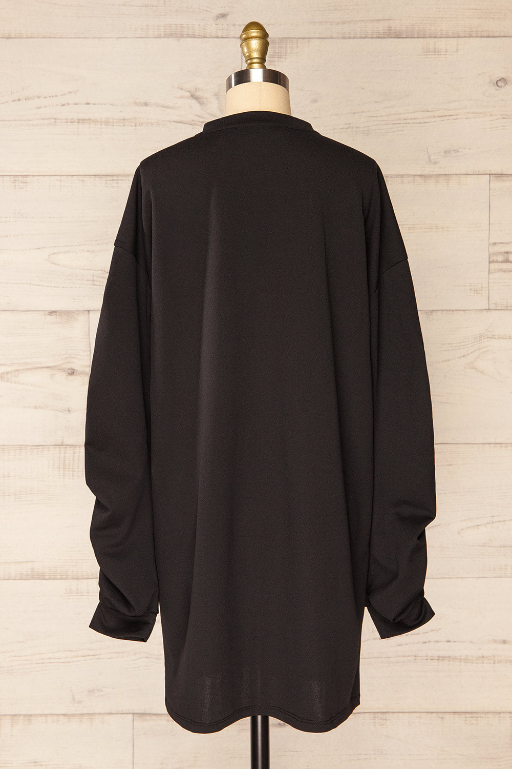 Torrejon Short Dress w/ Ruched Sleeves | La petite garçonne back view