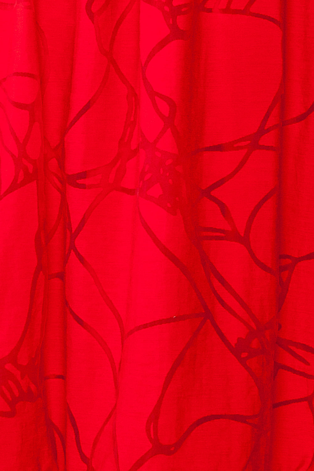 Tracy Short Red Dress w/ Heart Shaped Open Back | Boutique 1861 fabric