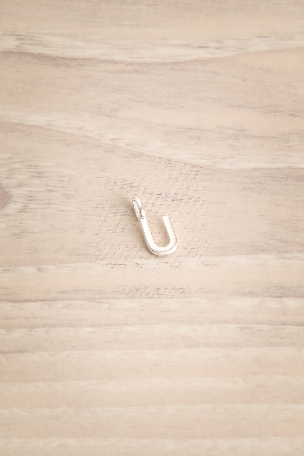 Uniform Silver Letter U Charm | La Petite Garçonne 1