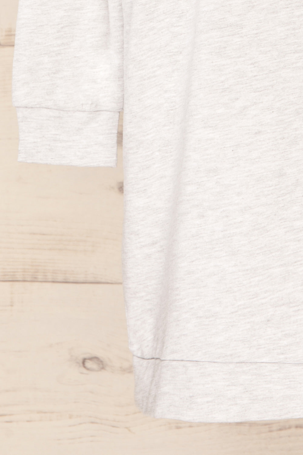 Utrec Grey Long Sleeve Hooded Dress | La petite garçonne bottom