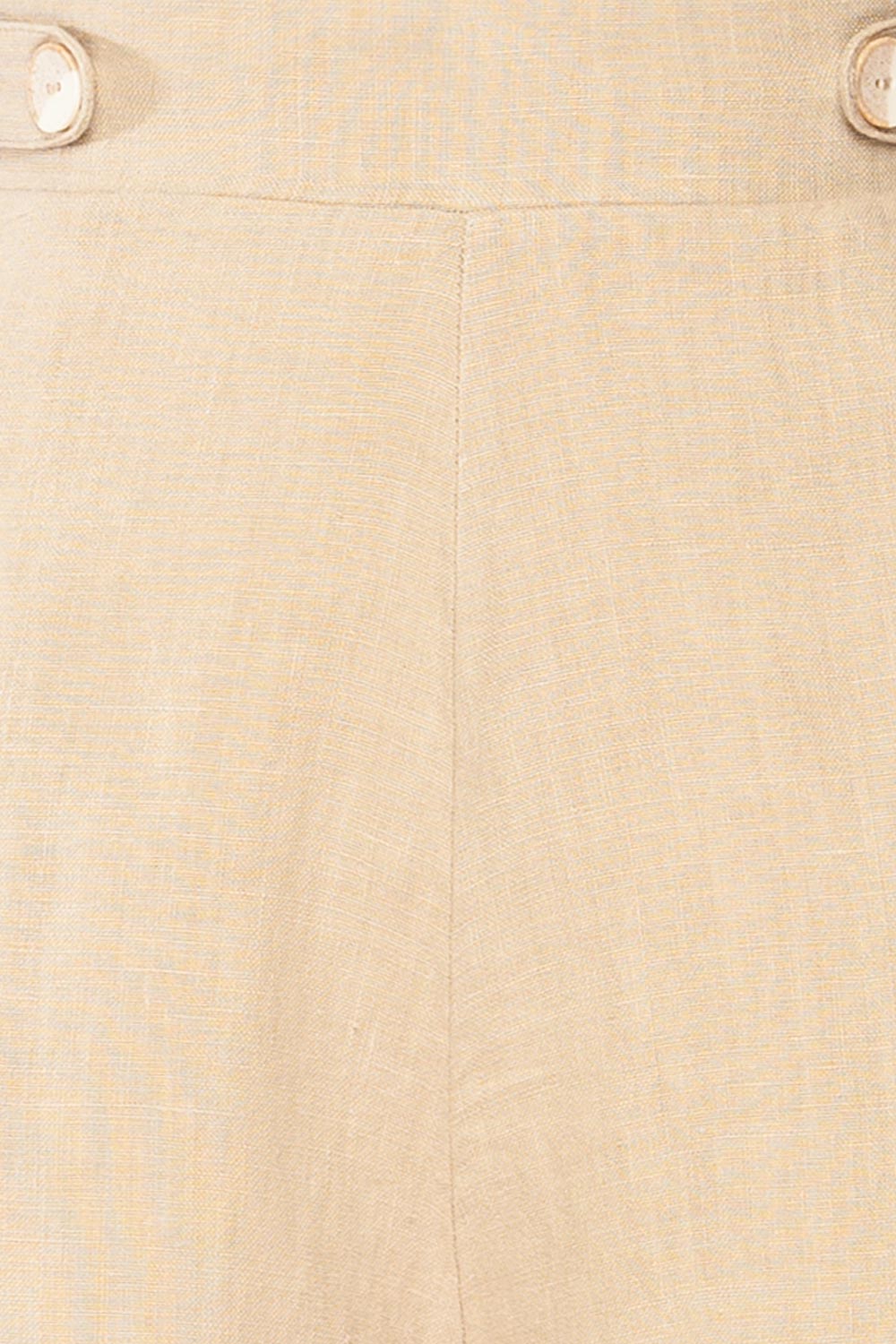 Valderice High-Waisted Shorts w/ Elastic Waist | La petite garçonne fabric