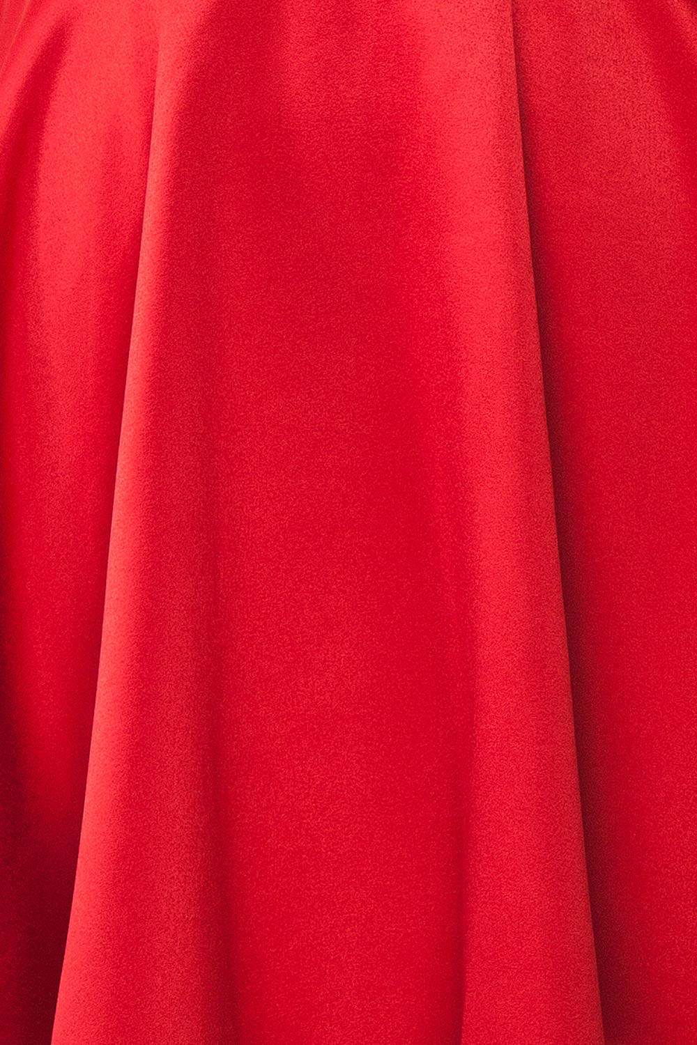 Vanessa Red Satin Short Dress | Boutique 1861 fabric