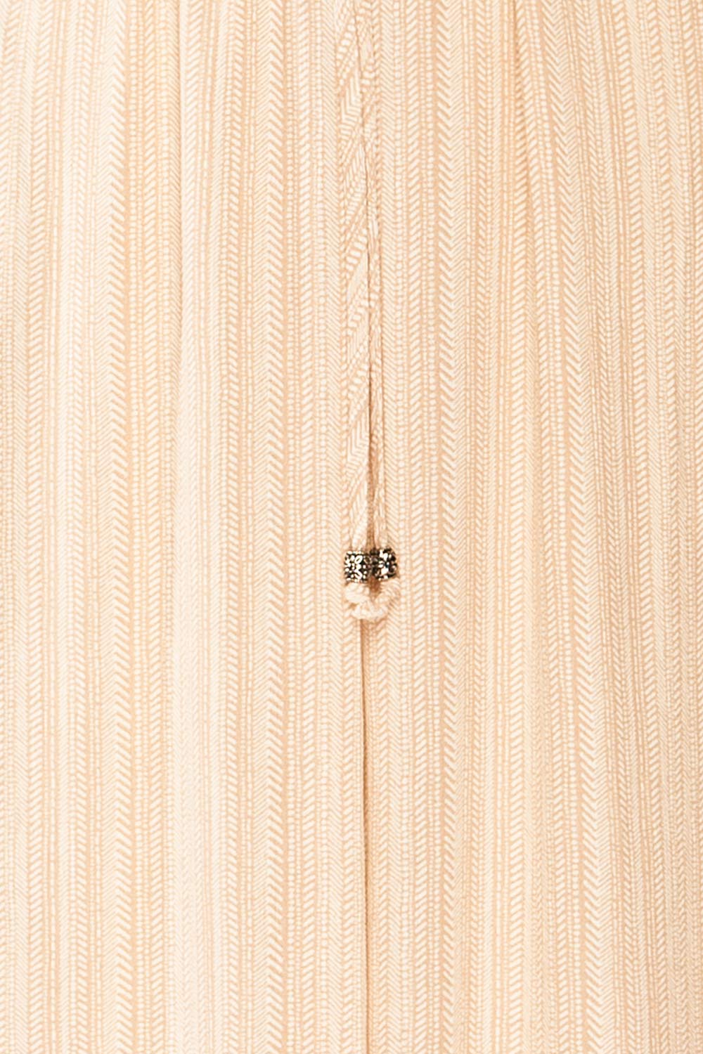 Vertir Wide-Leg Patterned Jumpsuit with Belt | La petite garçonne fabric