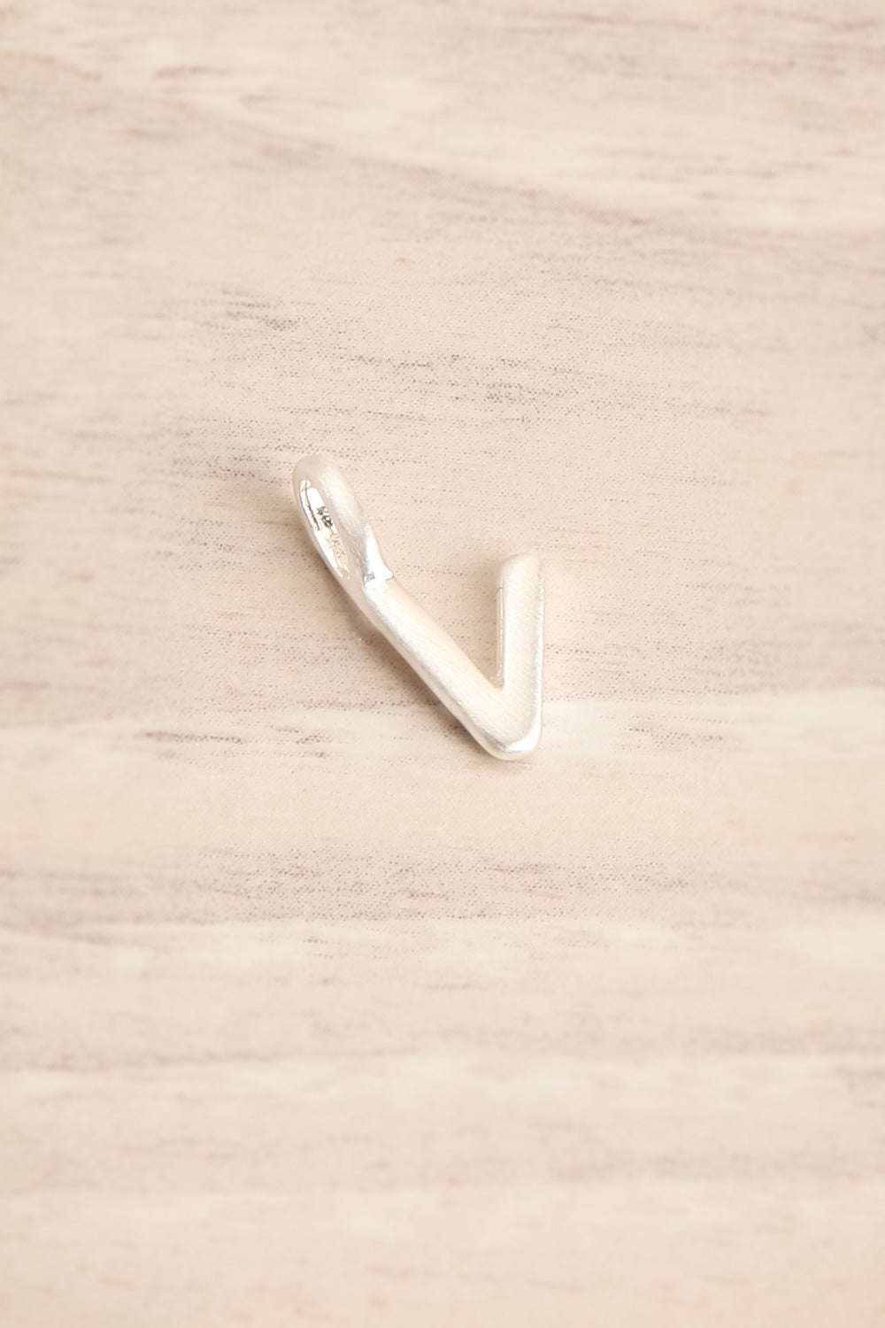 Victor Silver Letter V Charm | La Petite Garçonne 2