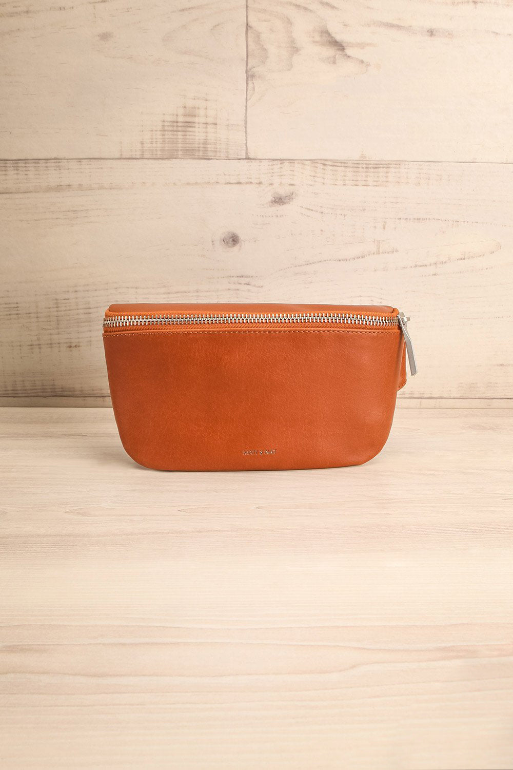 Viely Chili Brown Vegan Leather Fanny Pack | La petite garçonne