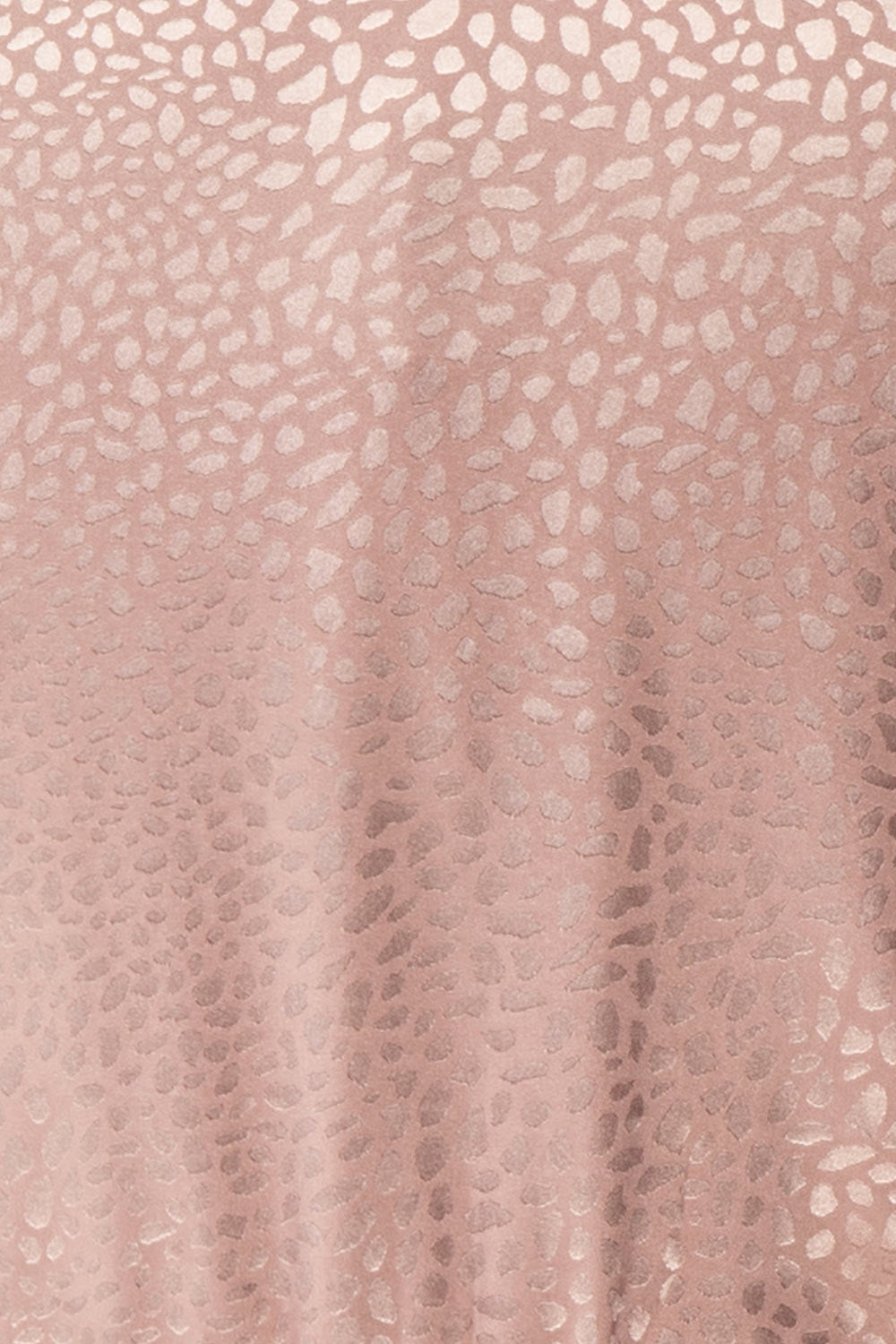 Vilnius Beige Silky Patterned Wrap Dress | Boutique 1861 fabric