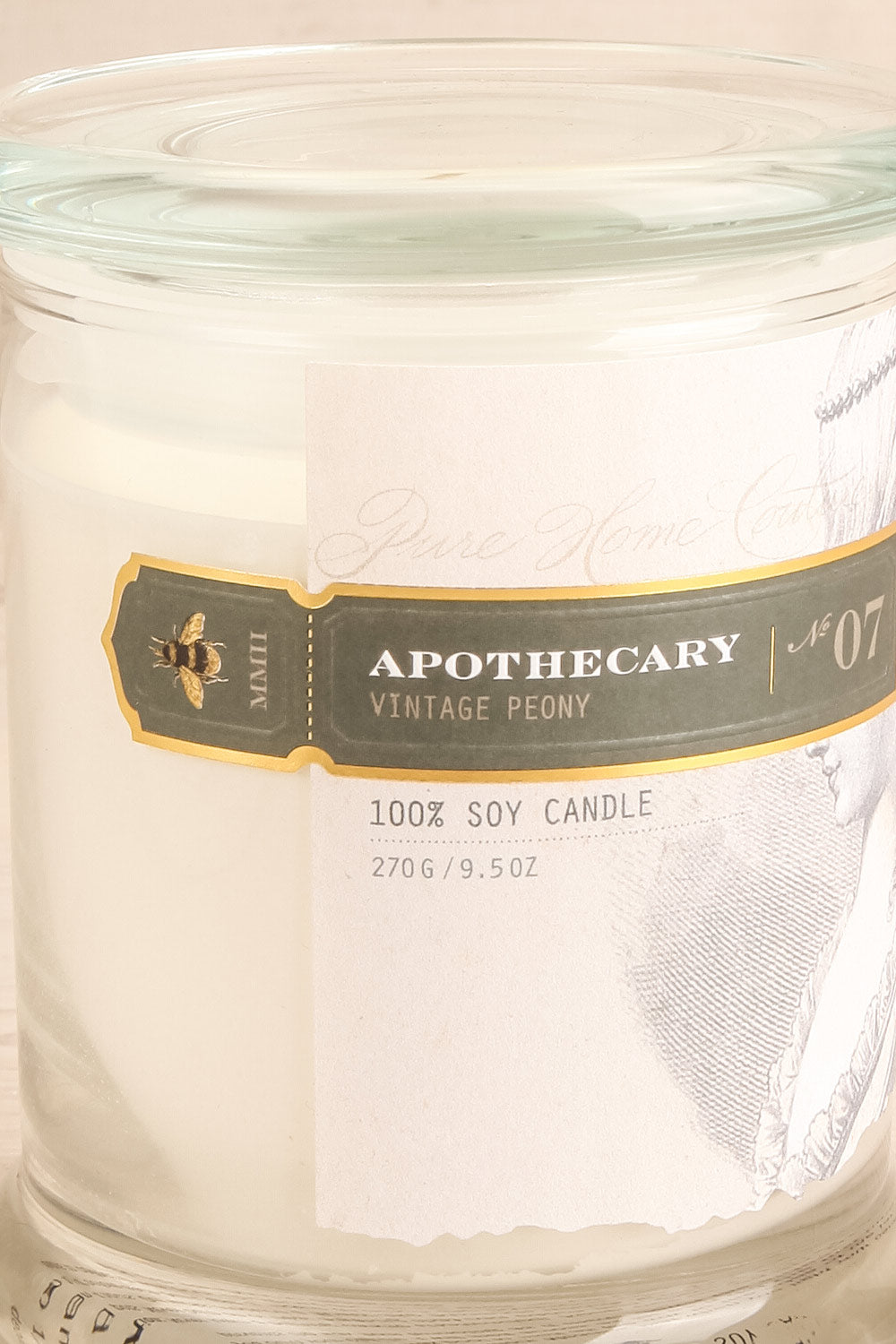 Chandelle Vintage Peony Perfumed Candle | La Petite Garçonne Chpt. 2 4