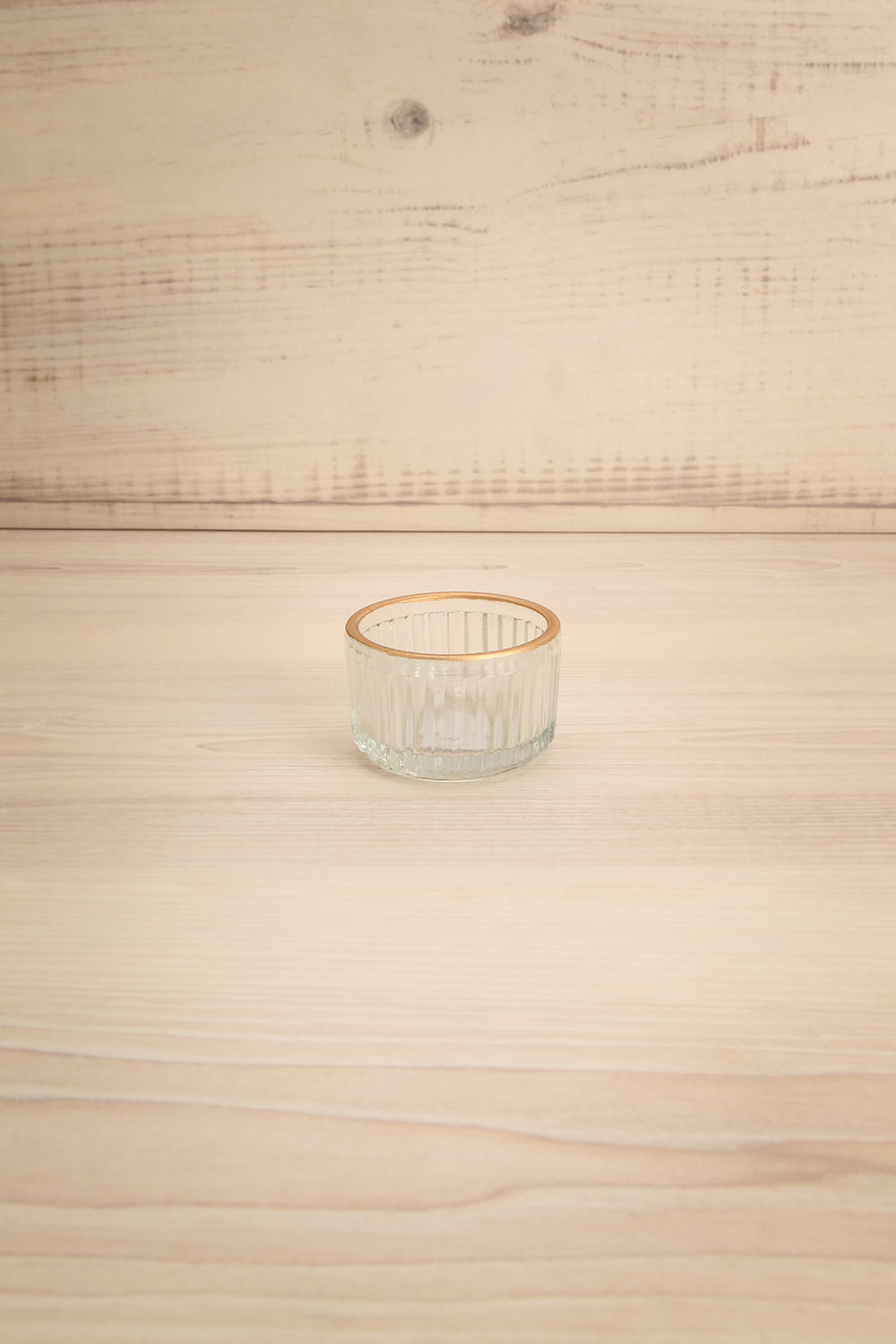 Vogar Clear Textured Glass Tea Light | La Petite Garçonne Chpt. 2 1