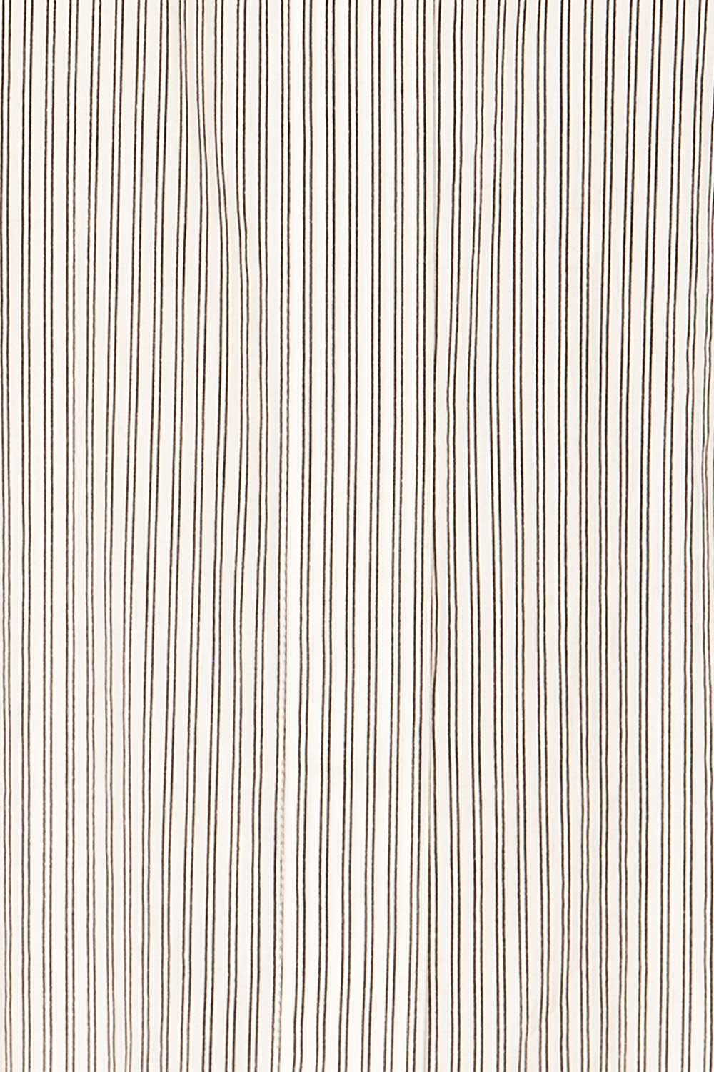 Vurtil Stripes Oversized Button-Up Shirt | La petite garçonne fabric