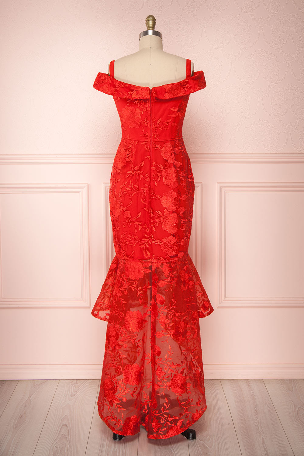 Waris Red | Mermaid Dress