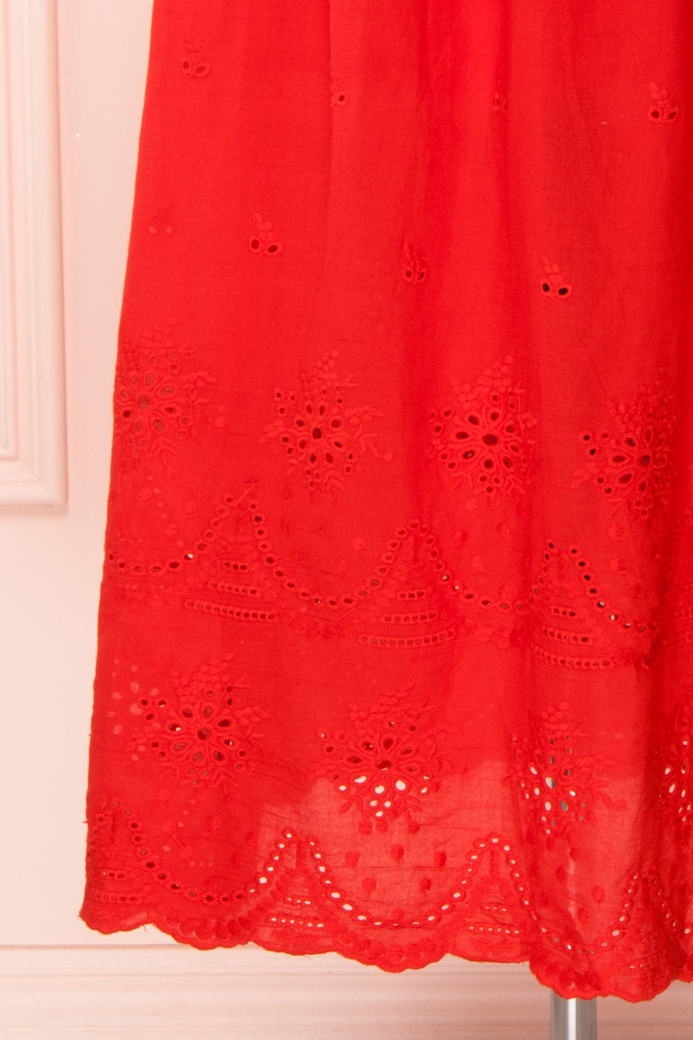 Werda Tomato | Robe Midi Rouge