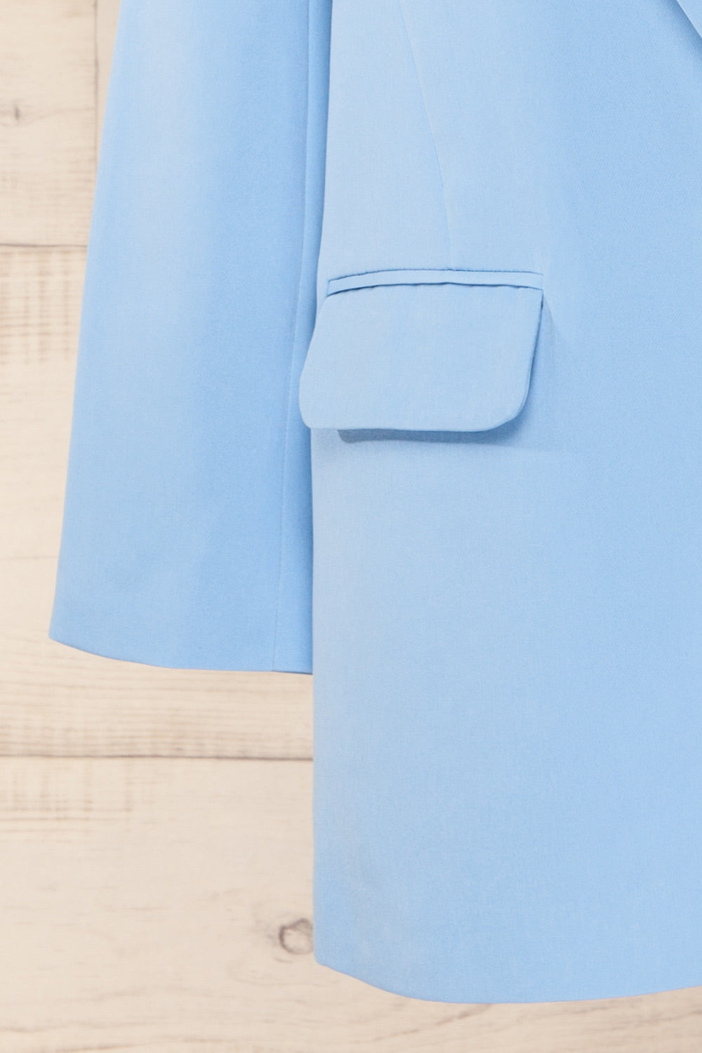 Weston Blue Oversized Blazer | La petite garçonne bottom