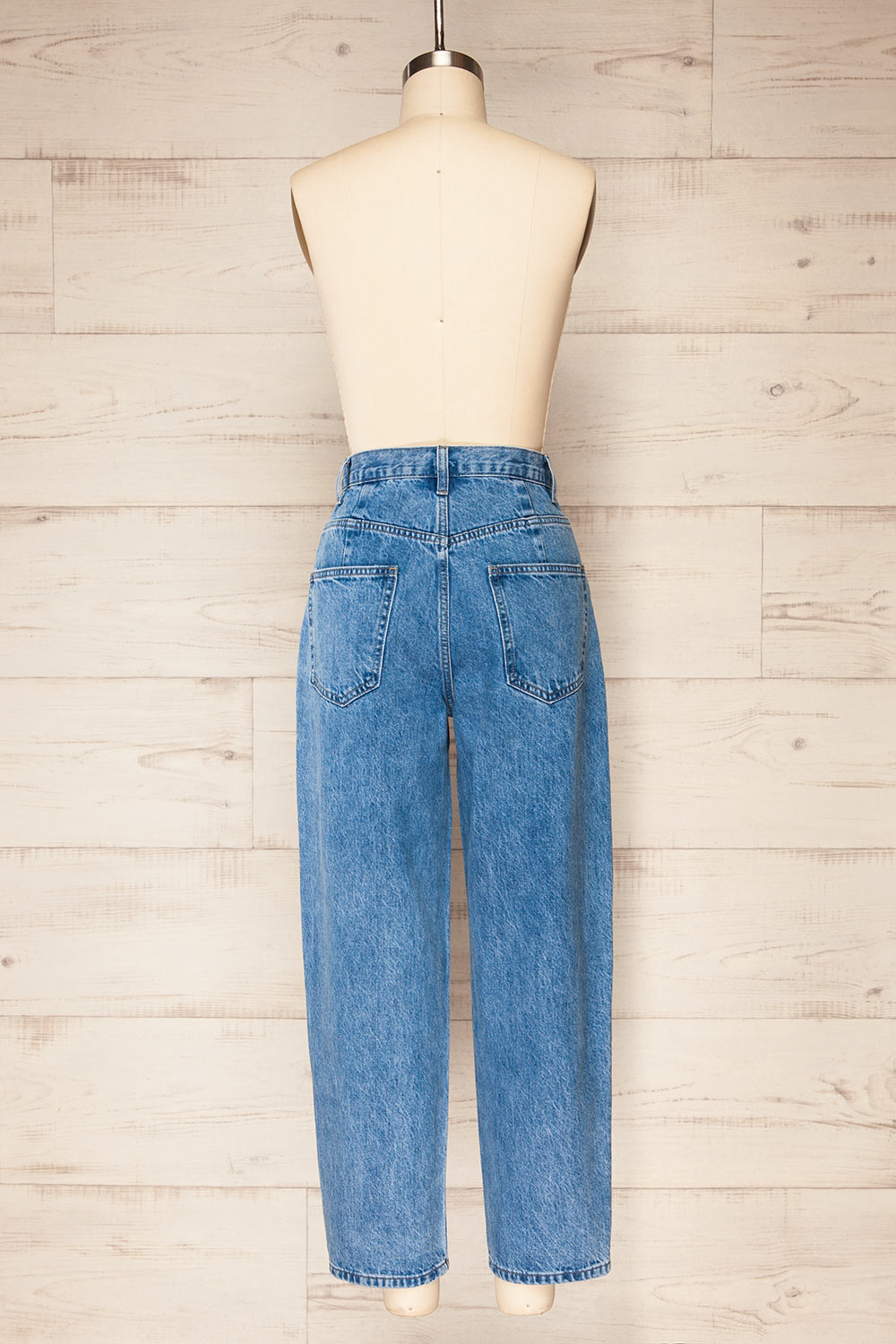 Wexford High Waisted Mom Jeans | La petite garçonne back view