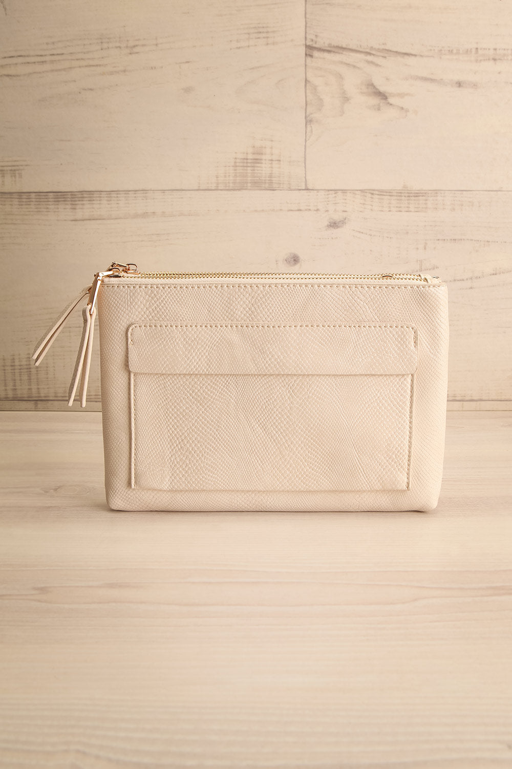 Wunderbar Snake Pattern Crossbody Bag | La petite garçonne front view