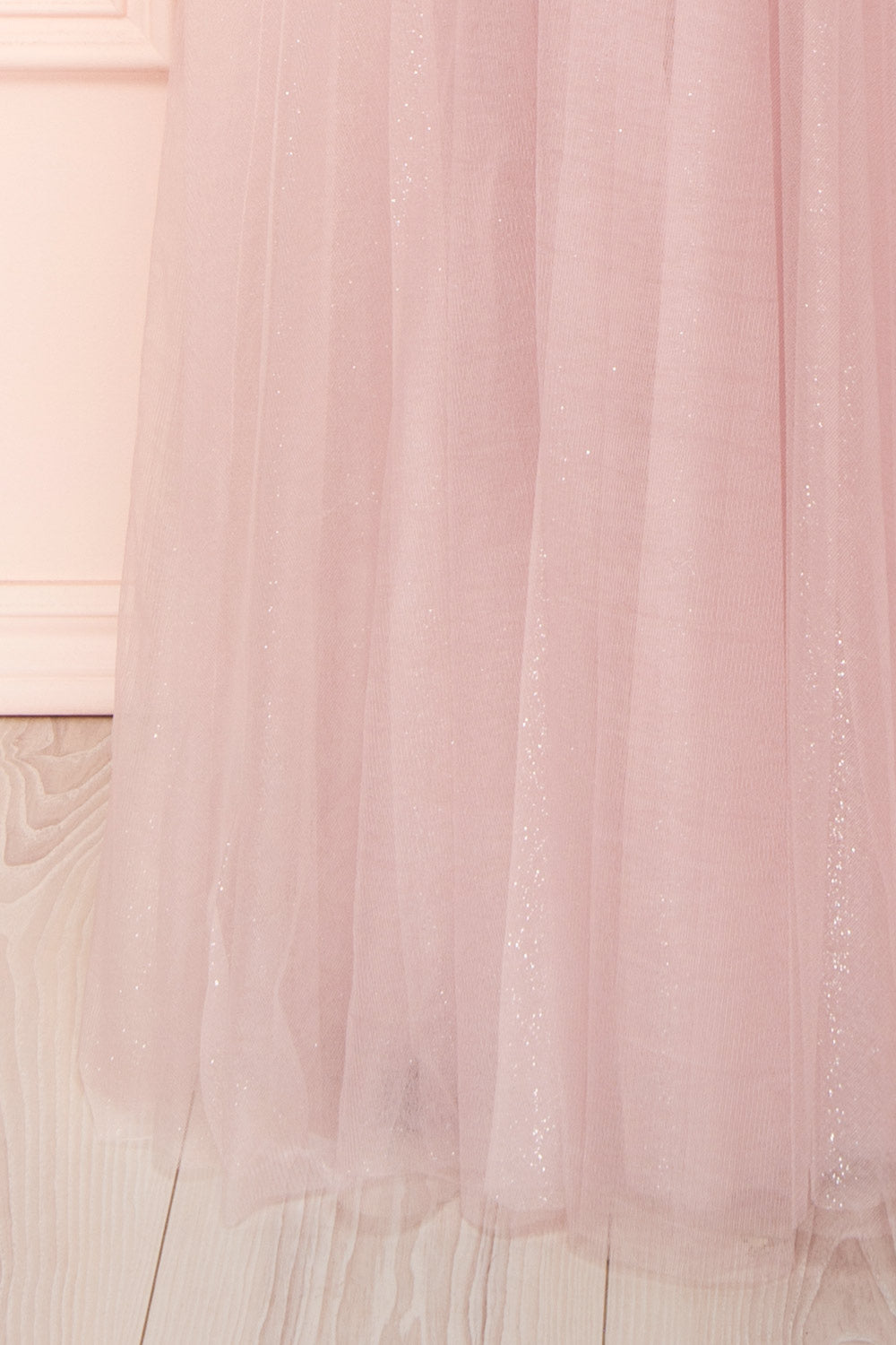 Ylouis Lilac Embroidered Bustier Maxi Dress | Boudoir 1861 bottom