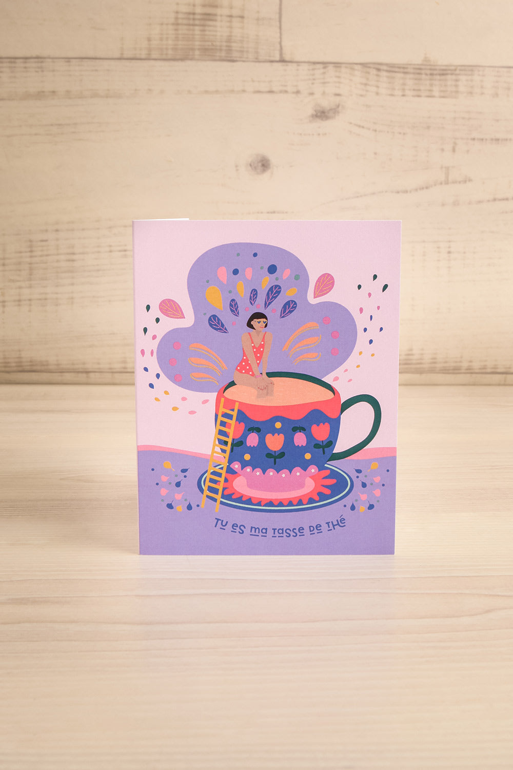 Tu es ma tasse tu es ma tasse de thé Card | La petite garçonne