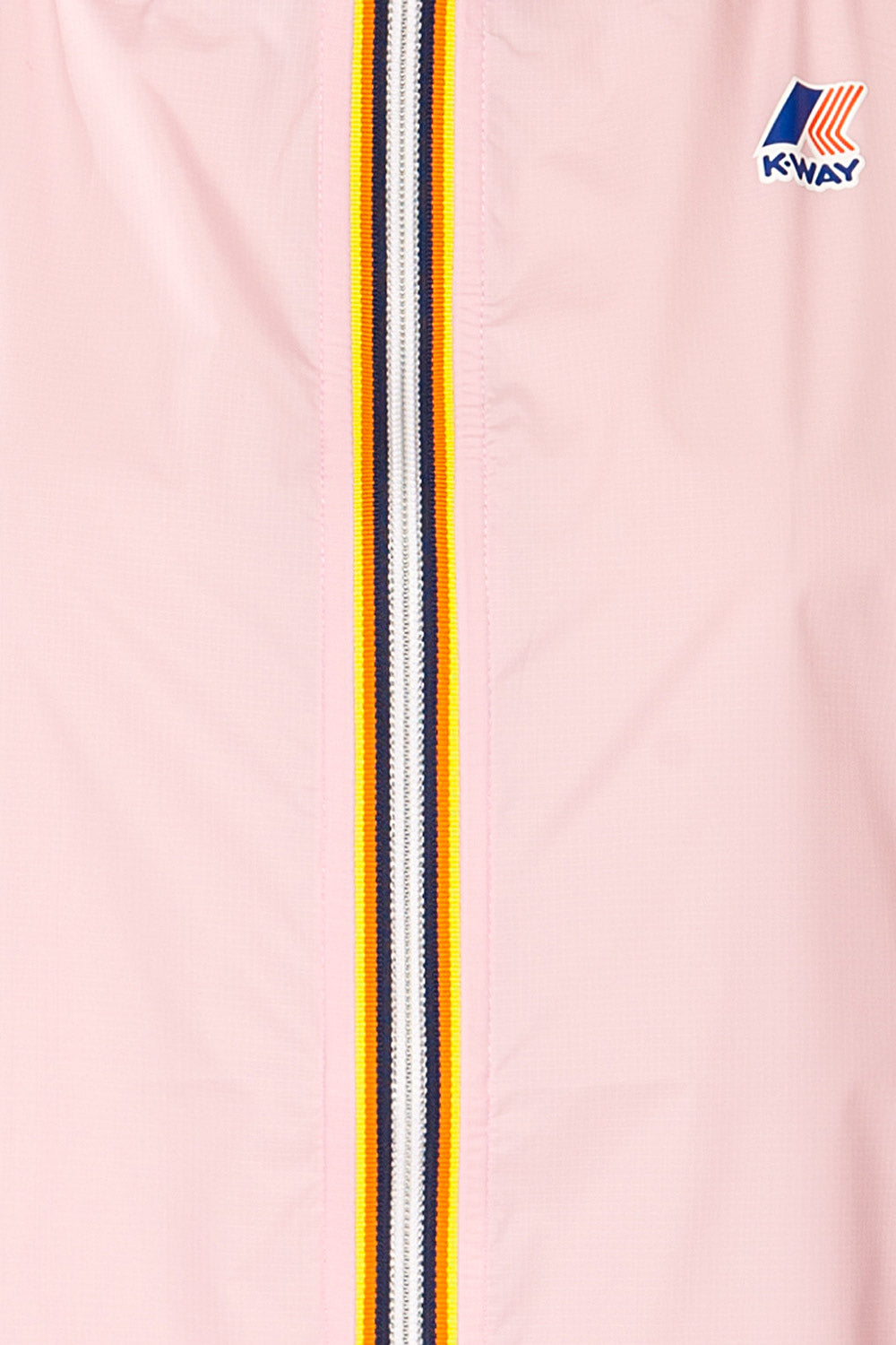 Zamora Mauve Packable Rain Jacket | La petite garçonne fabric