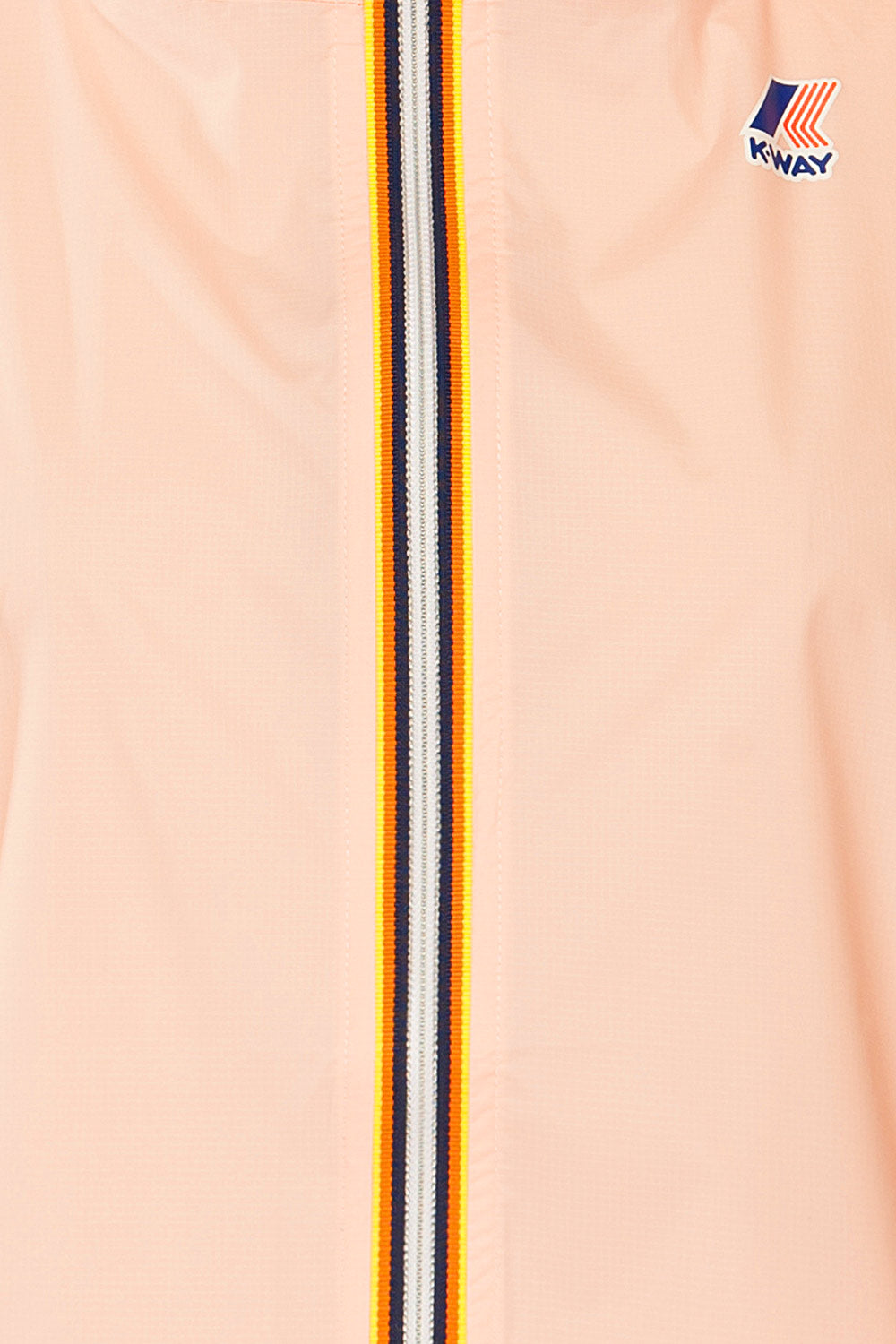 Zamora Pink Packable Rain Jacket | La petite garçonne fabric