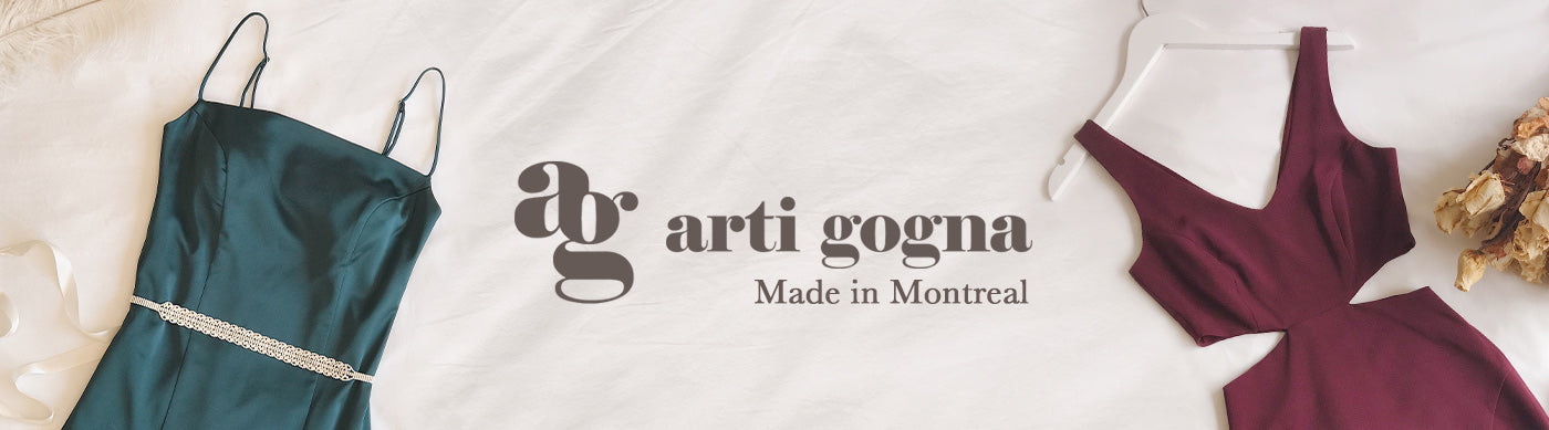 Arti Gogna, designer of dresses handmade in Montreal